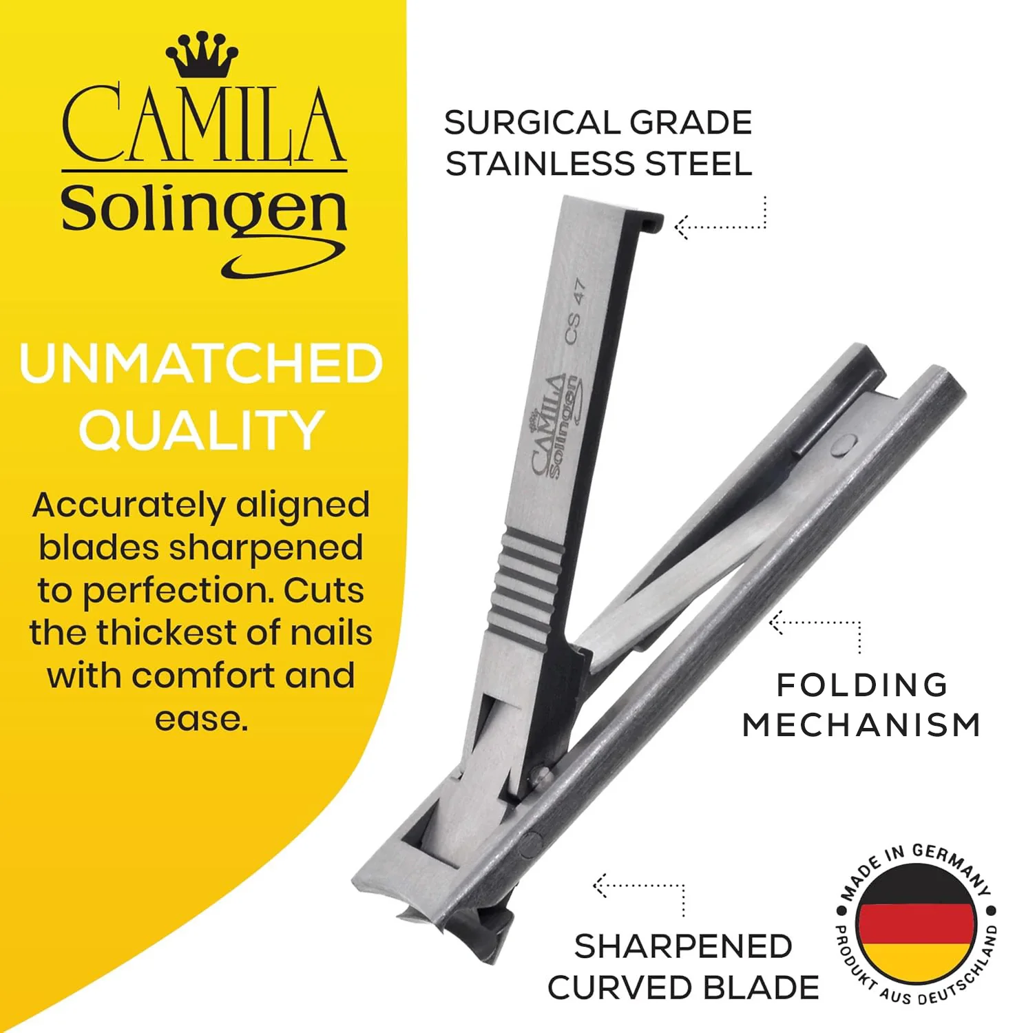 2.5" Stainless Steel Nail Clipper - CS47 - Image 6