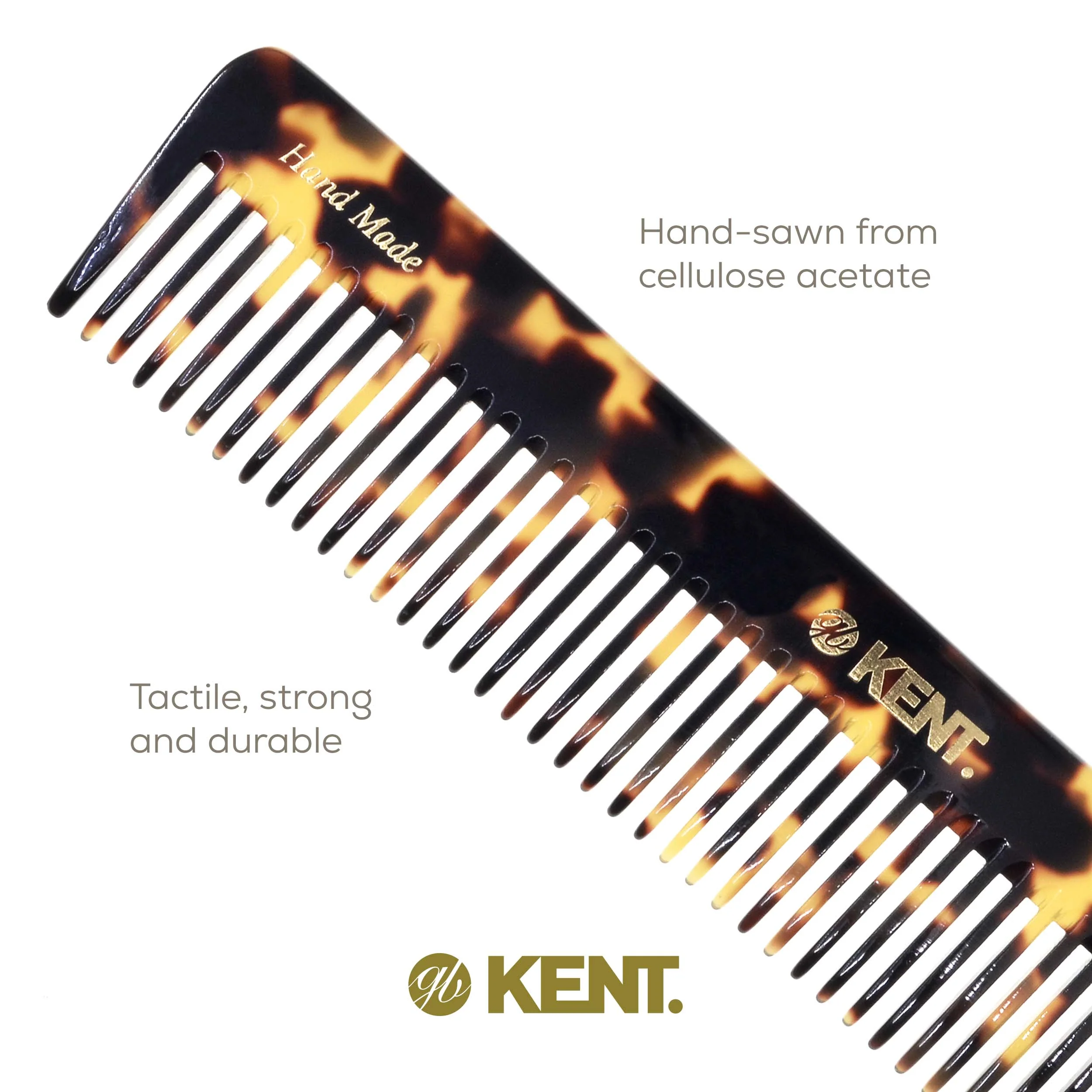 7.5 Wide Tooth Detangler Comb for Thick Hair - Image 9