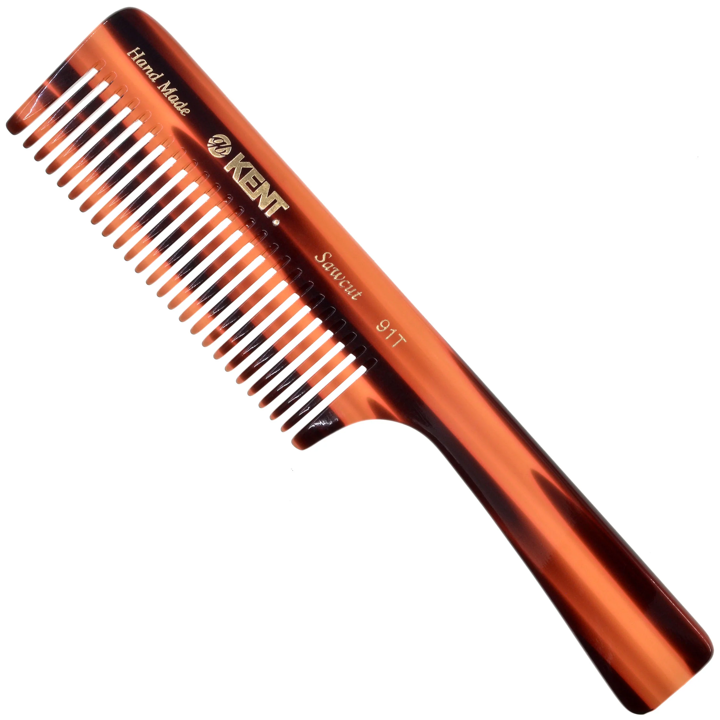 7.5 Wide Tooth Detangler Comb with Handle - Image 19