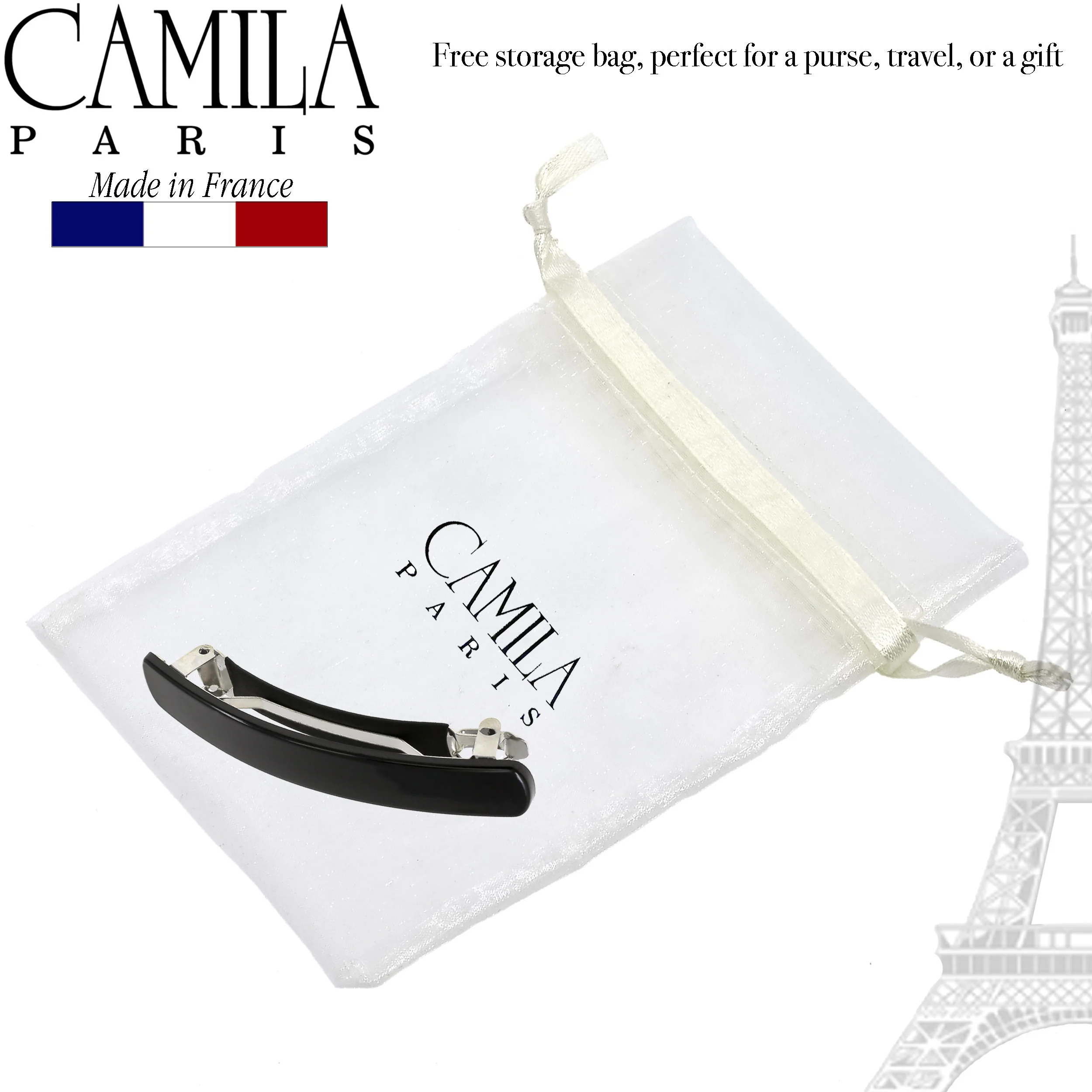 Camila Paris AD819 Round Edge No-Slip Barrette - Image 16