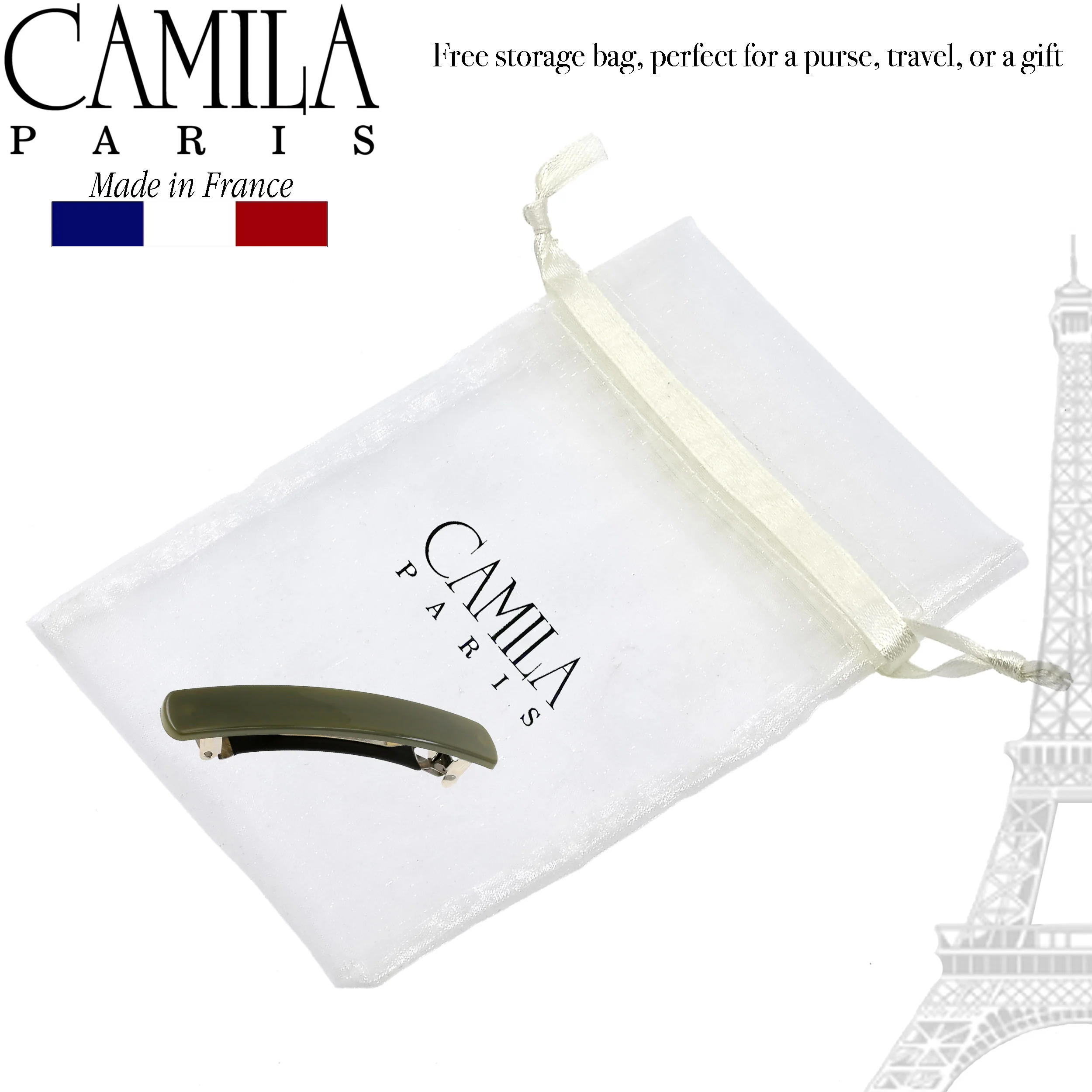Camila Paris AD819 Round Edge No-Slip Barrette - Image 23