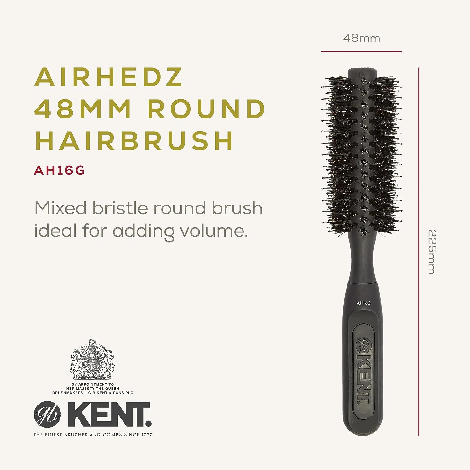Kent AirHedz Volumizing Round Brush - Image 11