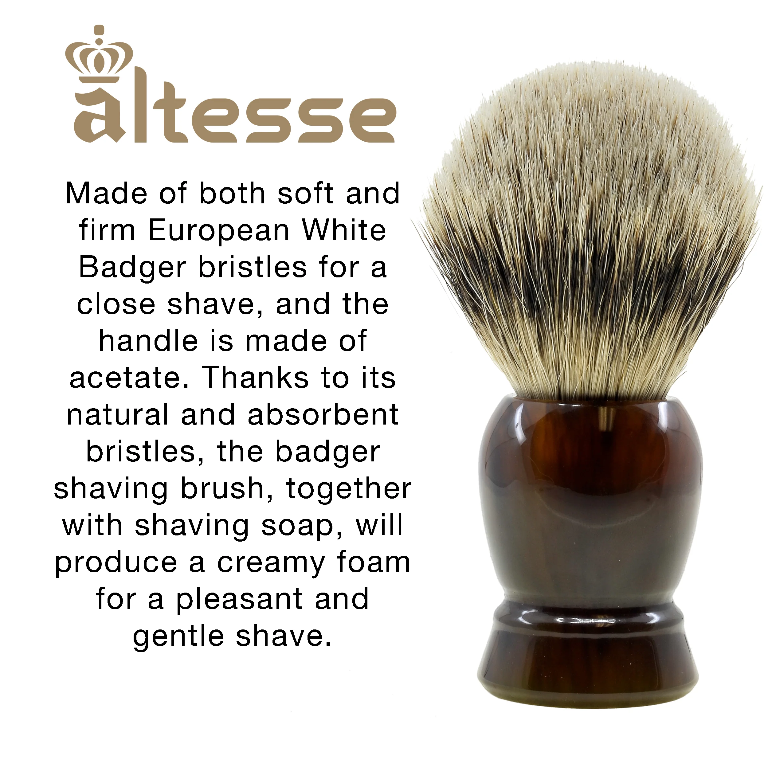 Natural Bristle French-Made Shaving Brushes - Image 18