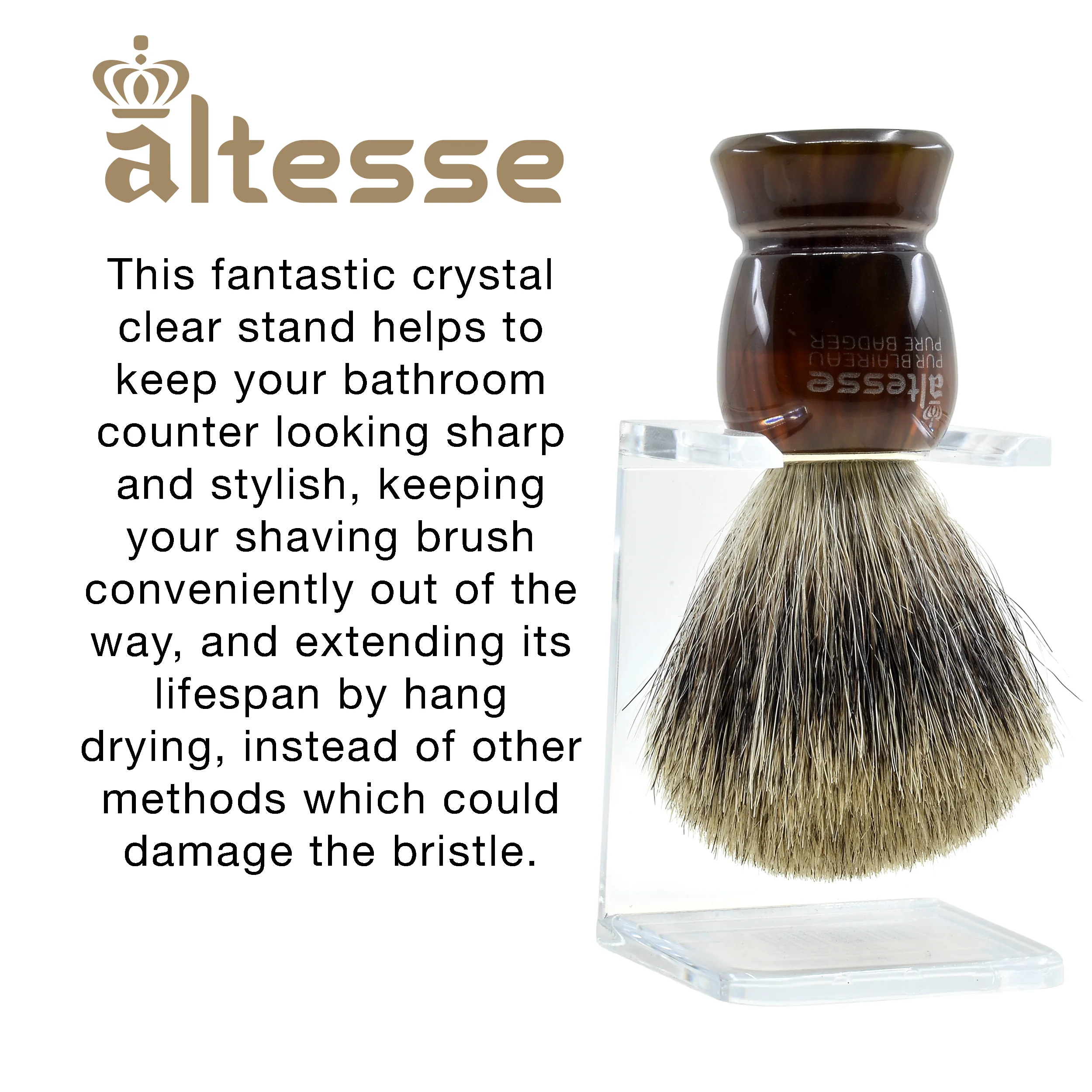 Natural Bristle French-Made Shaving Brushes - Image 27
