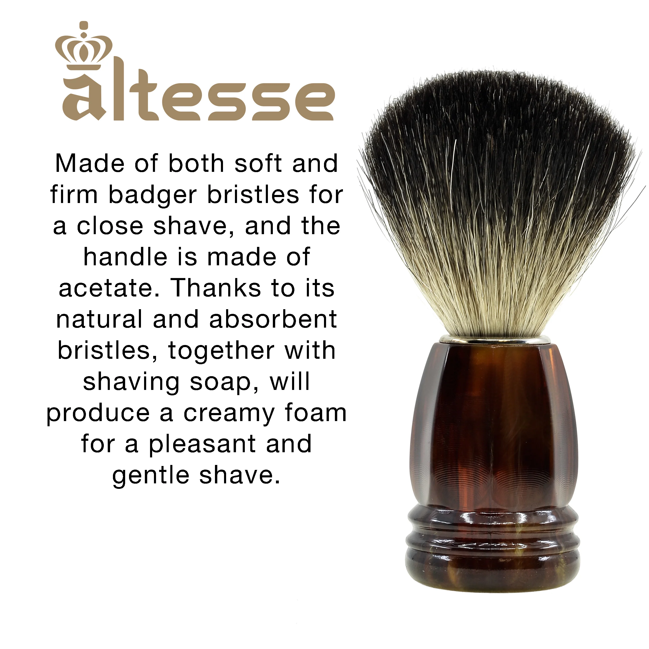 Natural Bristle French-Made Shaving Brushes - Image 8