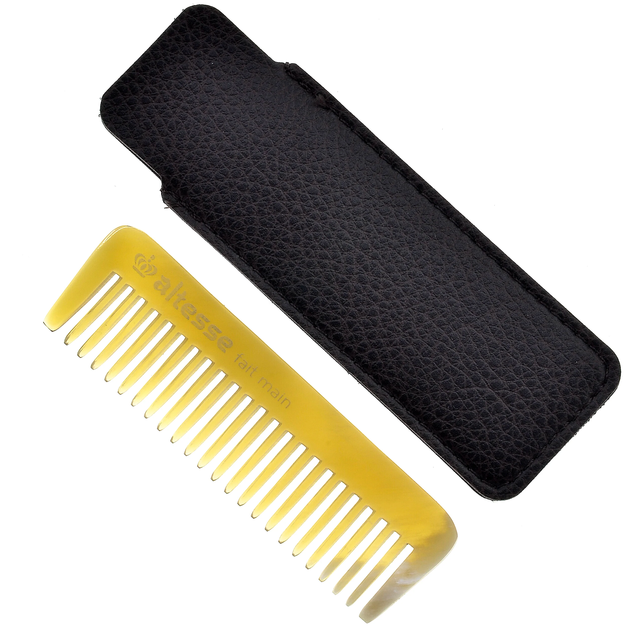 Small Wide Tooth Mustache and Beard Comb (3.5") - Image 6