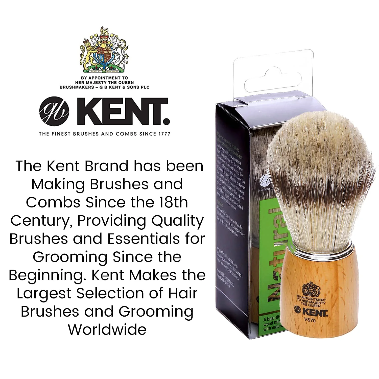 Badger Bristle Wooden Socket Shaving Brush - Image 5