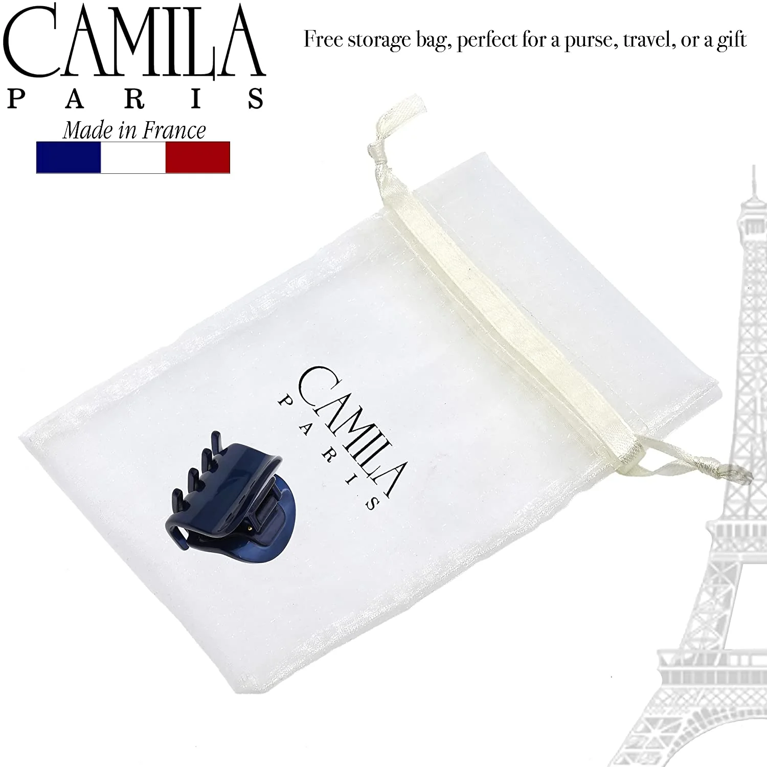 Camila Paris Hair Clips Bardot Spring Covered - Image 16