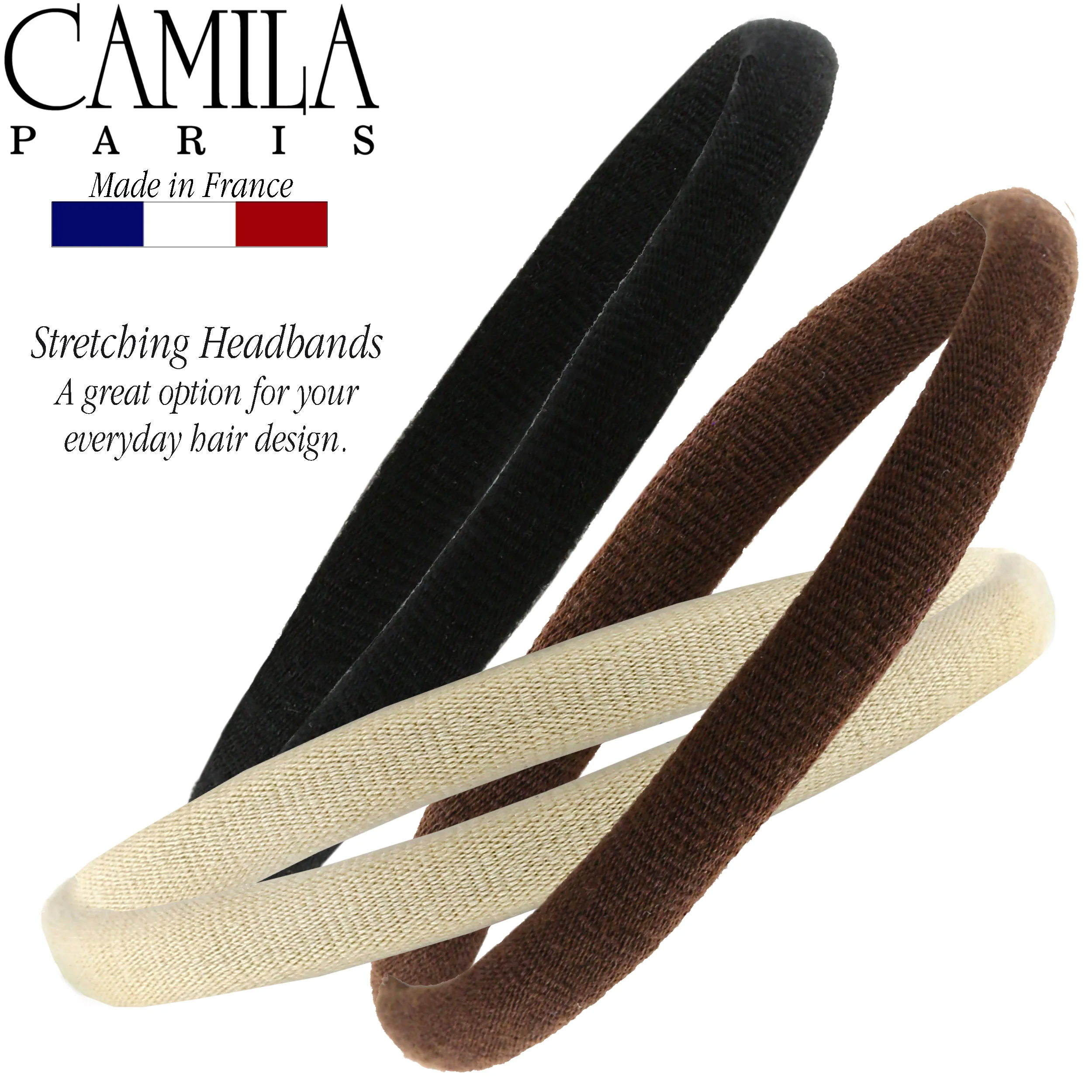 Camila Paris Basic Hair Ties 3-Pack - Image 5