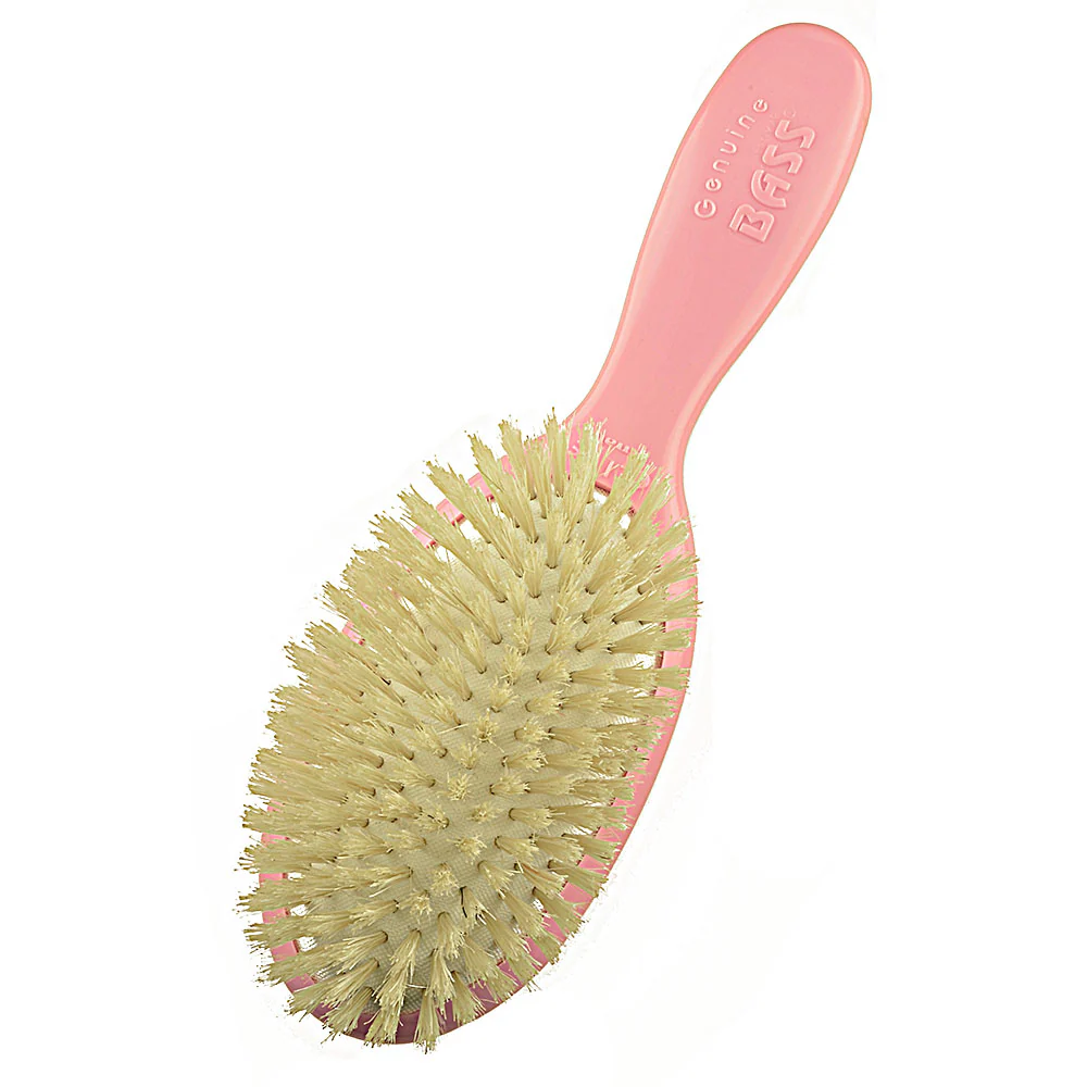 Gentle Boar Bristle Cushion Hair Brush for Babies - Image 3