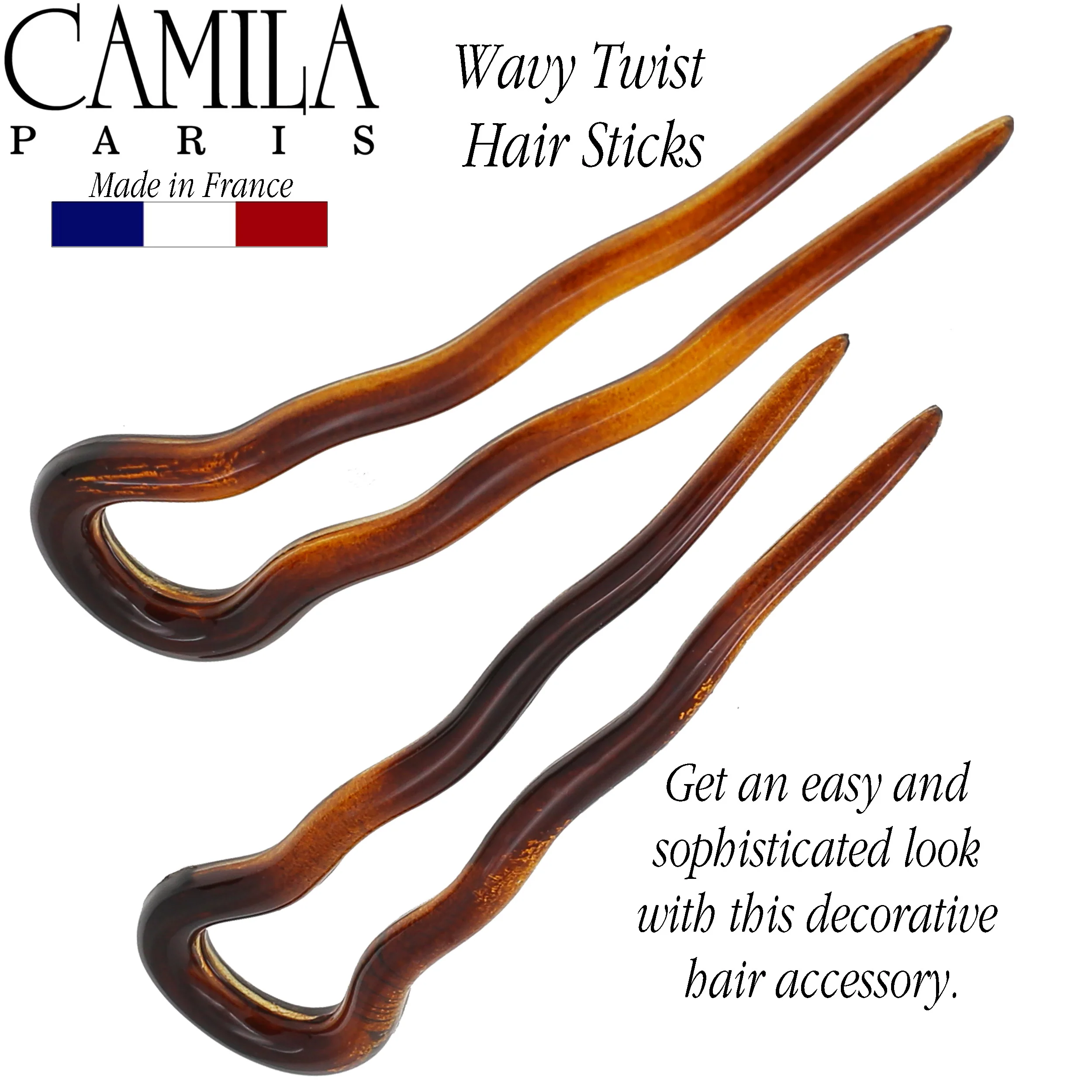 Camila Paris Hair Sticks AD823 - Image 3