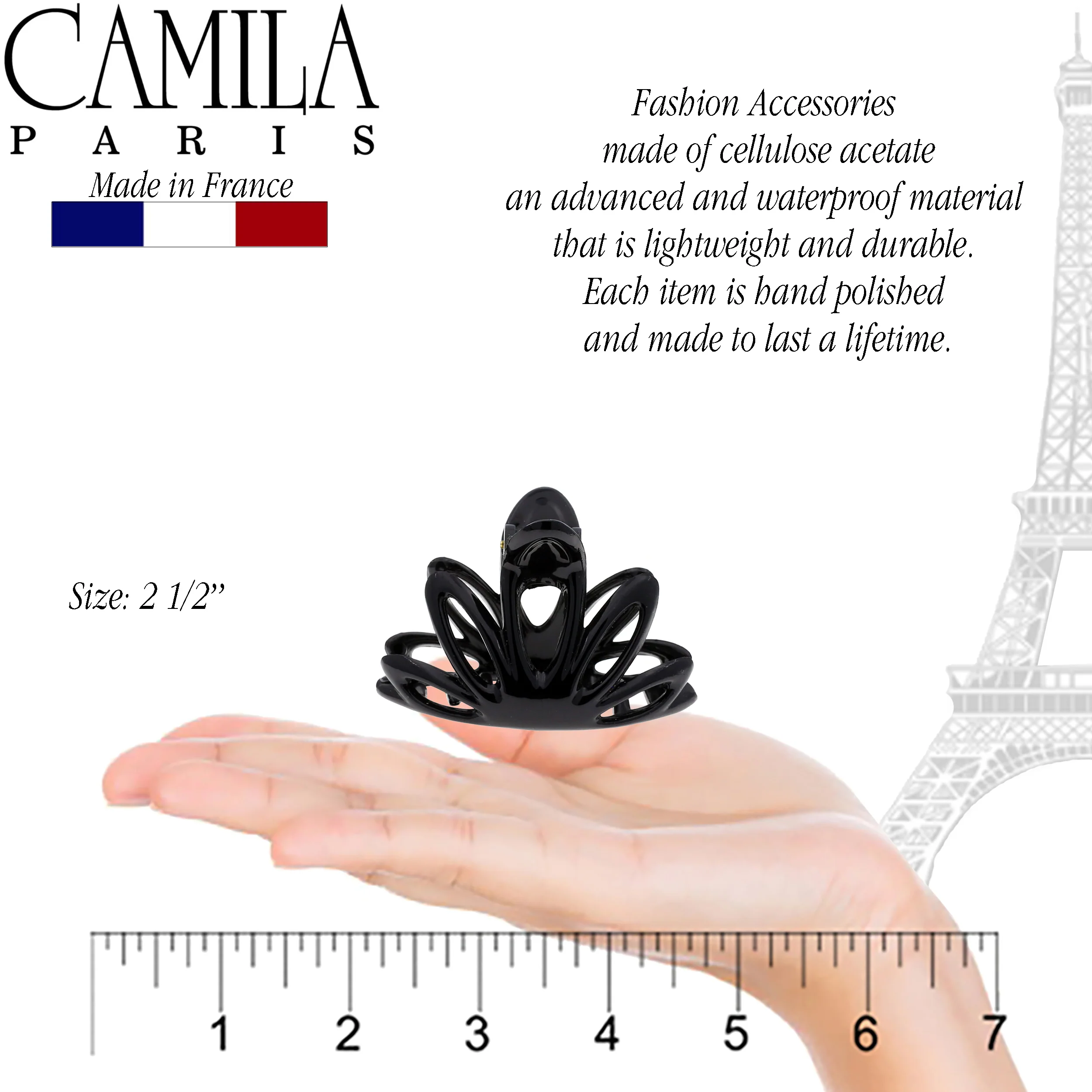 Camila Paris Bloom Hair Clip - Image 2