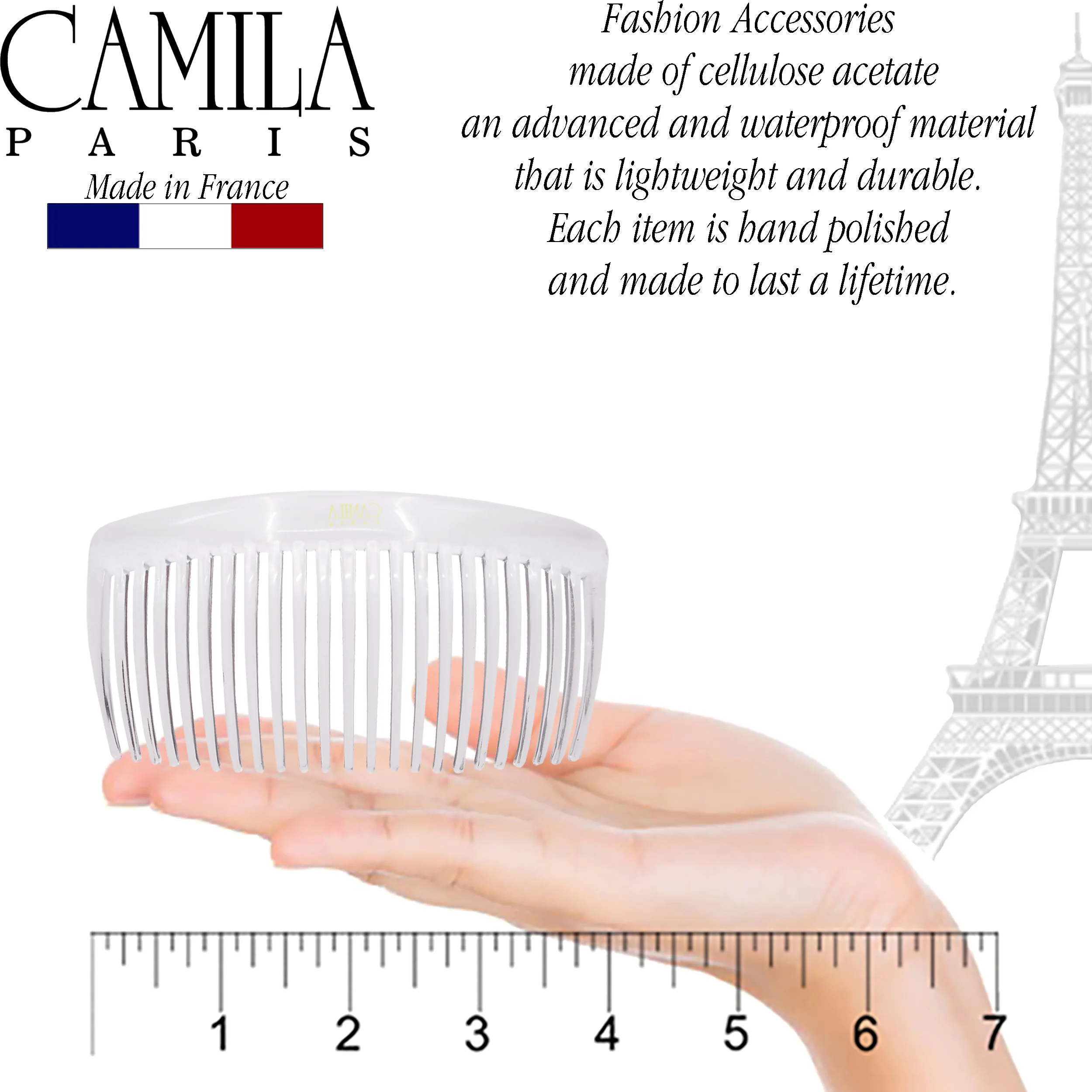 Camila Paris Bowed Side Comb Pair - Image 12