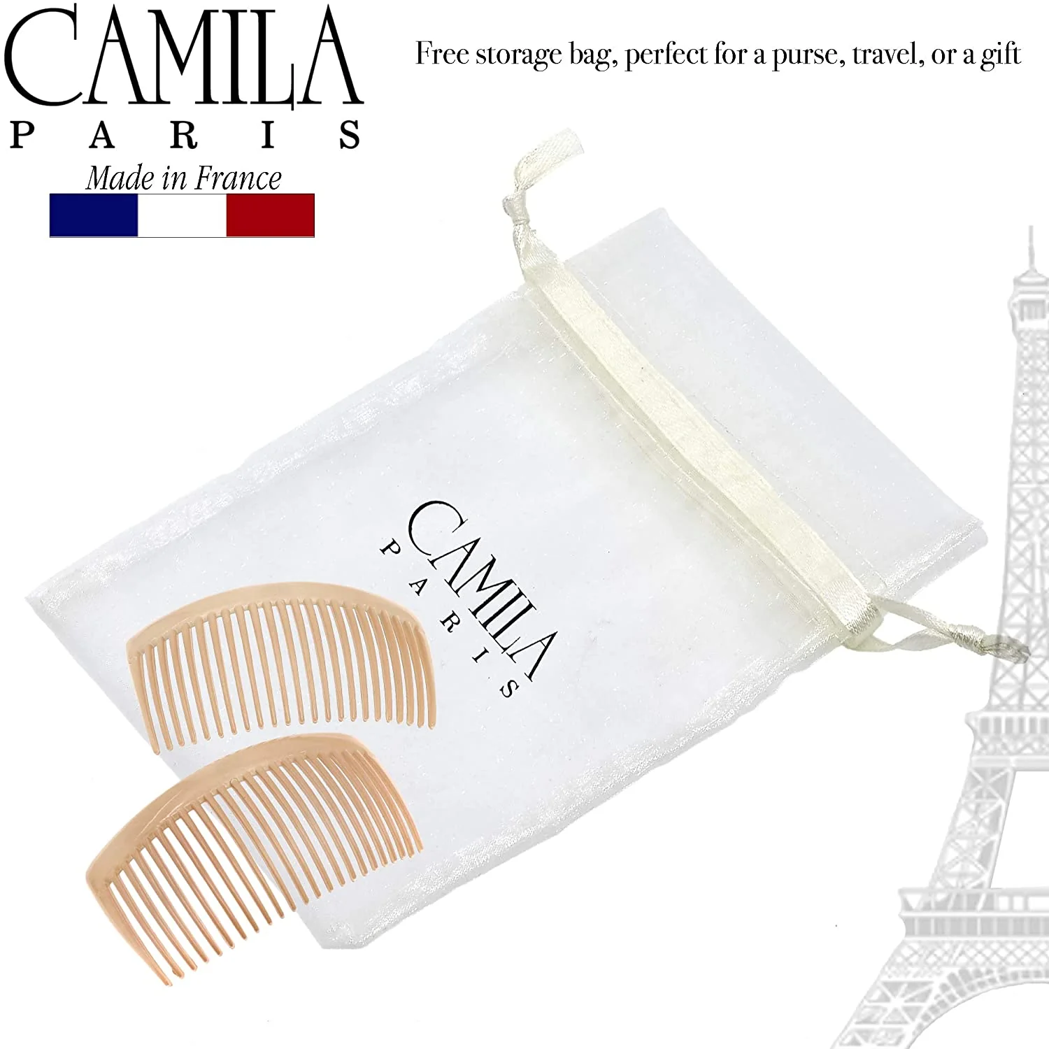 Camila Paris Bowed Side Comb Pair - Image 22