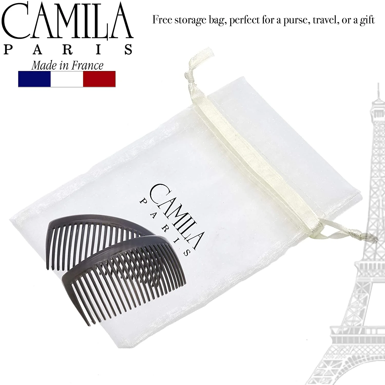 Camila Paris Bowed Side Comb Pair - Image 26