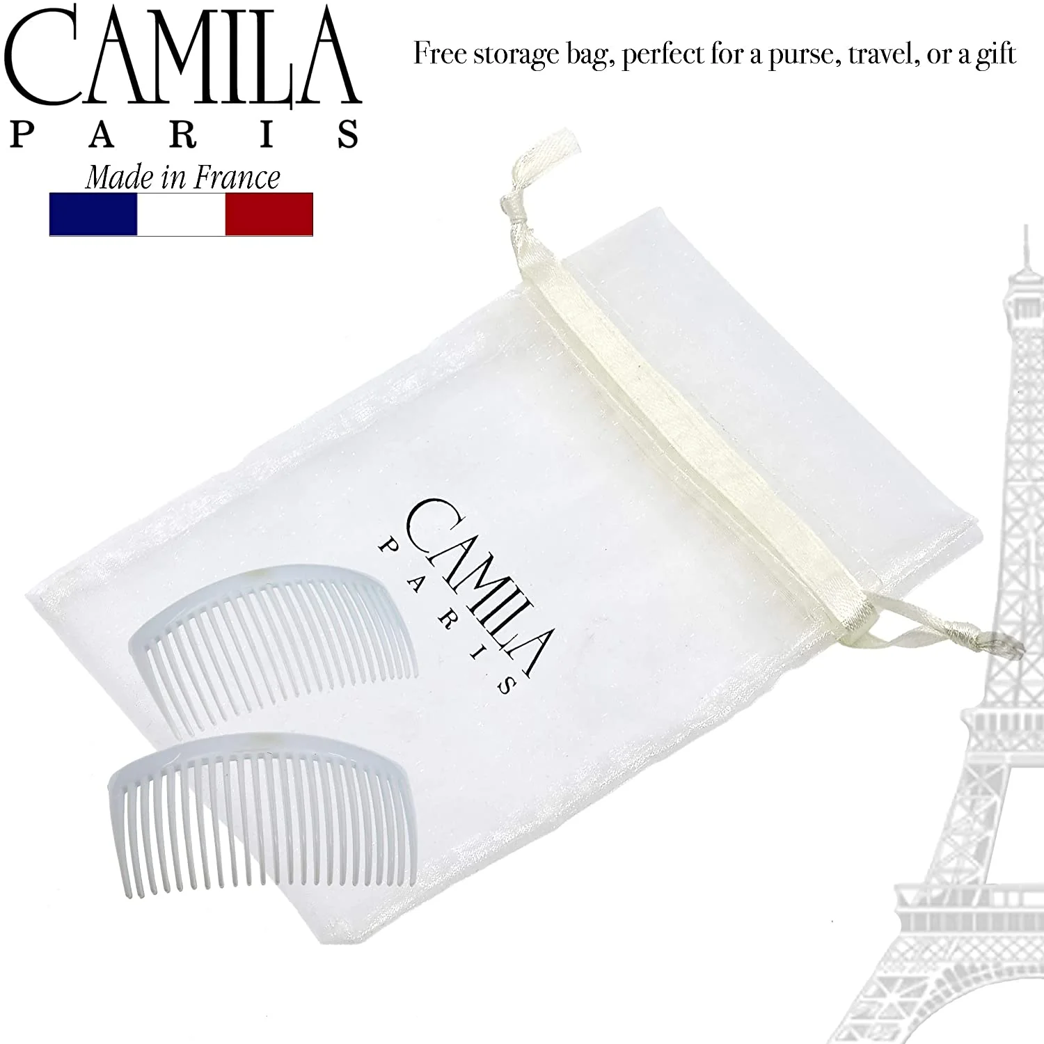 Camila Paris Bowed Side Comb Pair - Image 30