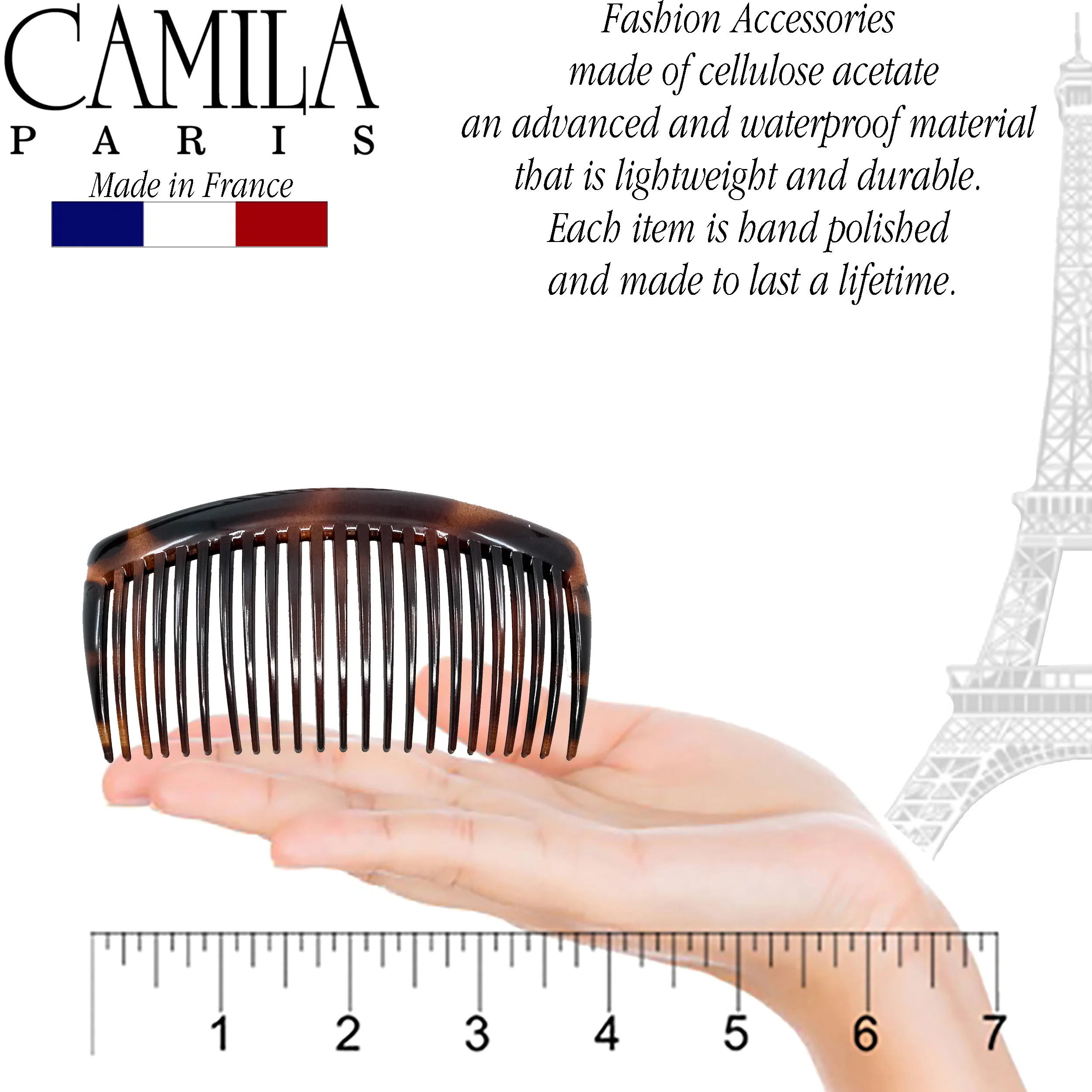 Camila Paris Bowed Side Comb Pair - Image 4