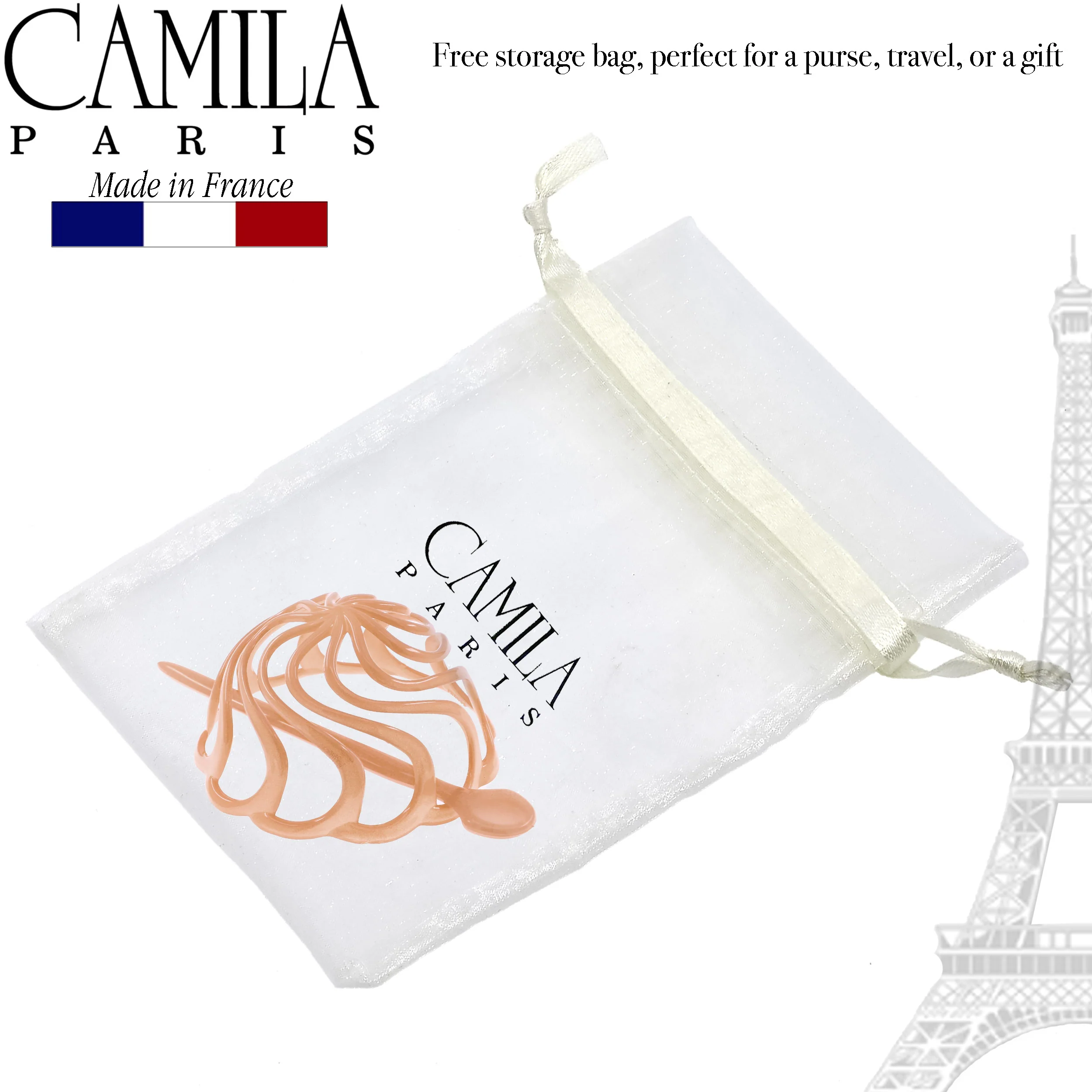 Camila Paris Bun Holder Hair Slide - Image 12