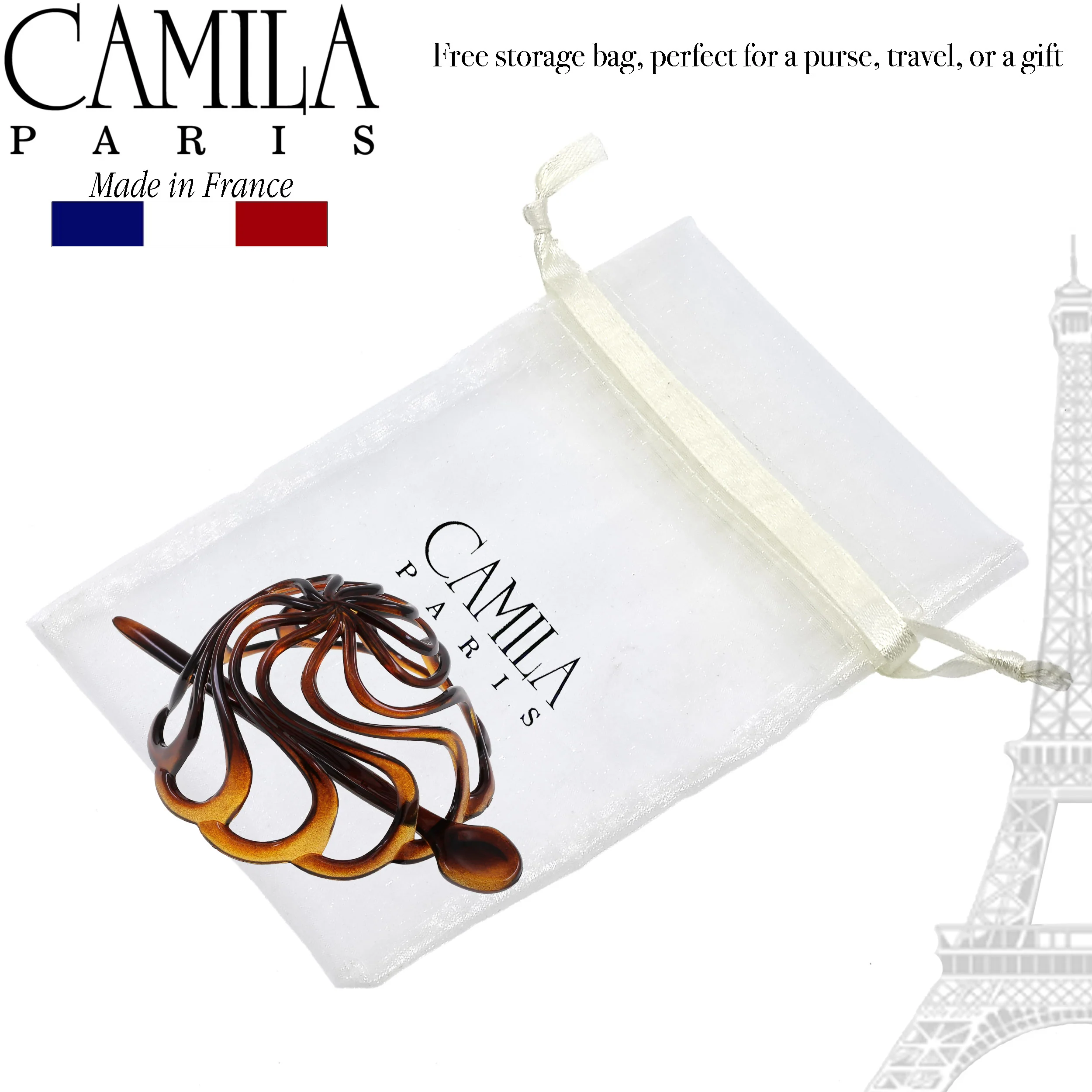 Camila Paris Bun Holder Hair Slide - Image 4