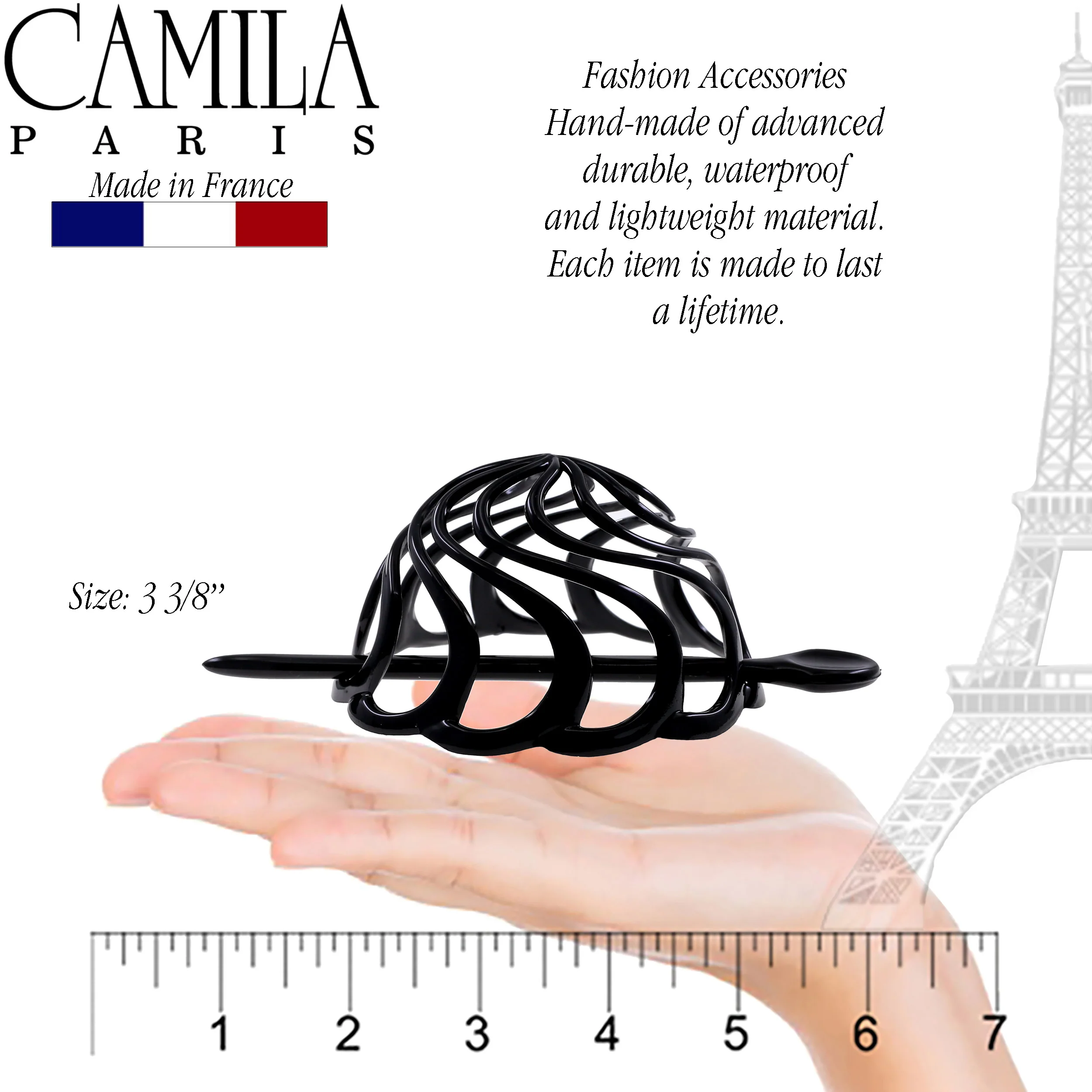 Camila Paris Bun Holder Hair Slide - Image 6