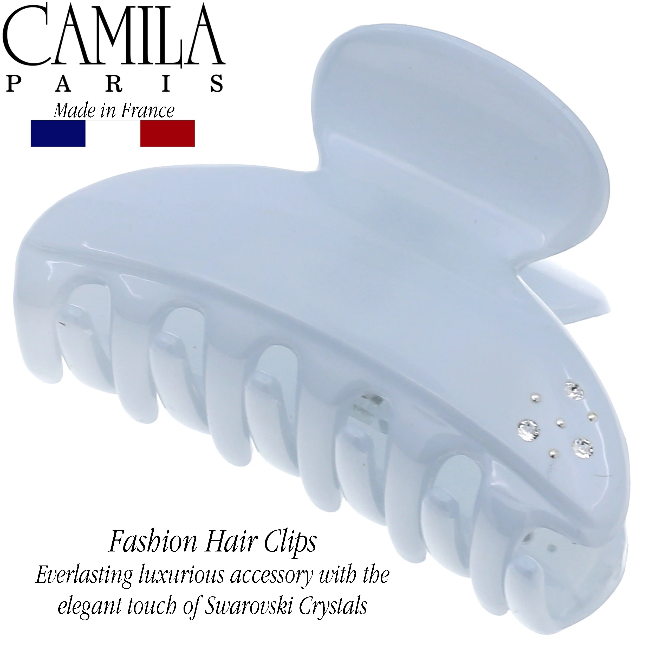 Camila Paris Cheeky Hair Clip Swarovski Crystals - Image 10