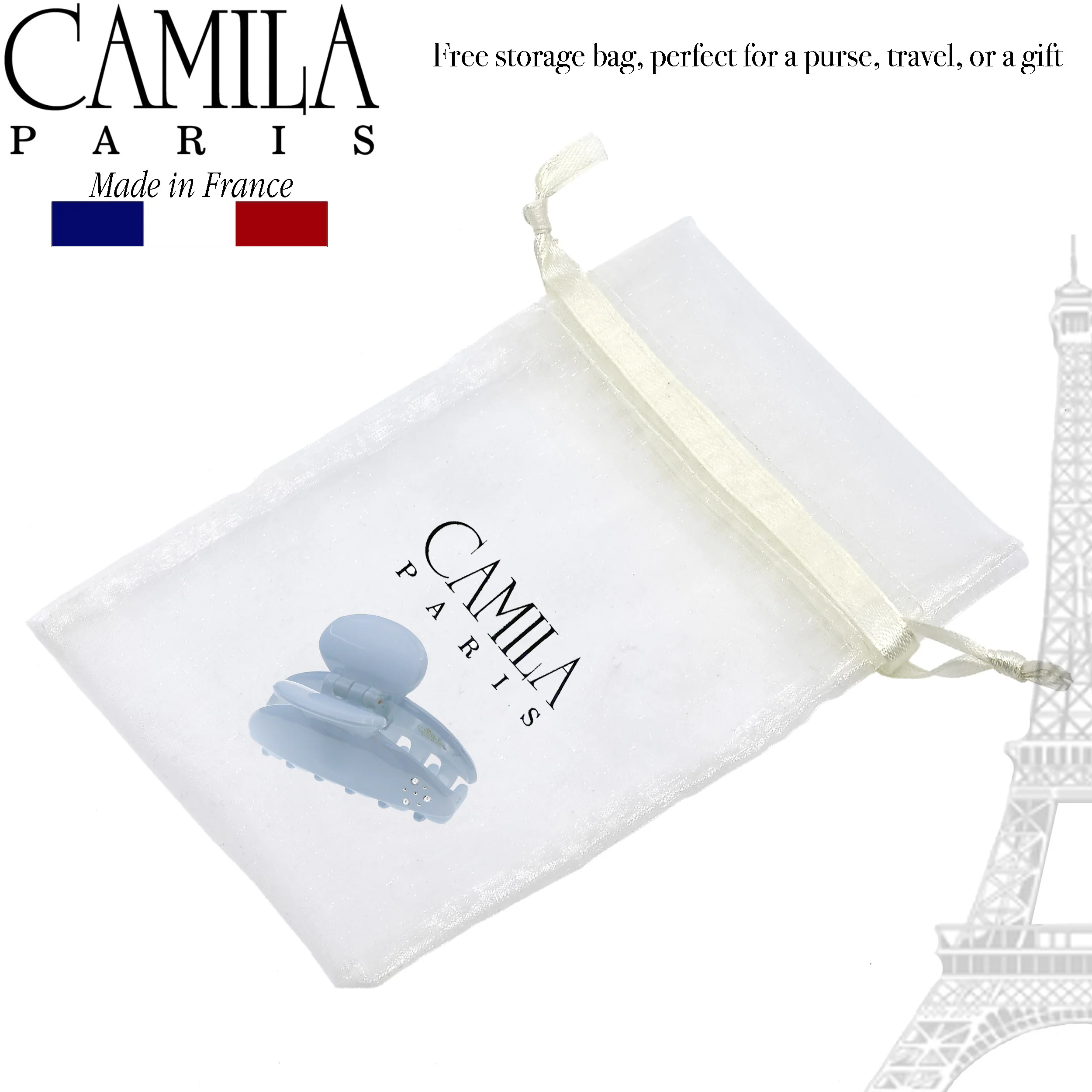 Camila Paris Cheeky Hair Clip Swarovski Crystals - Image 12