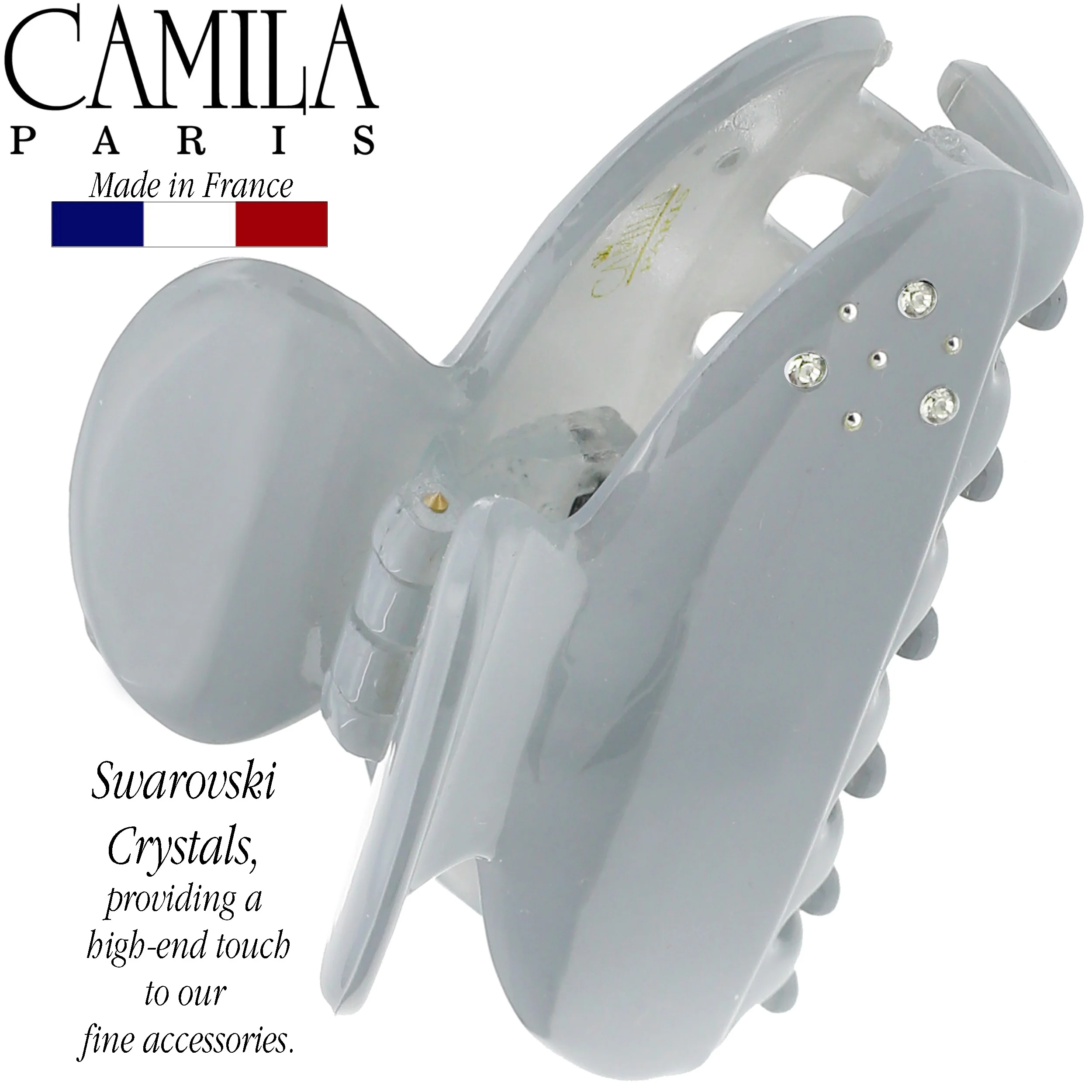 Camila Paris Cheeky Hair Clip Swarovski Crystals - Image 15