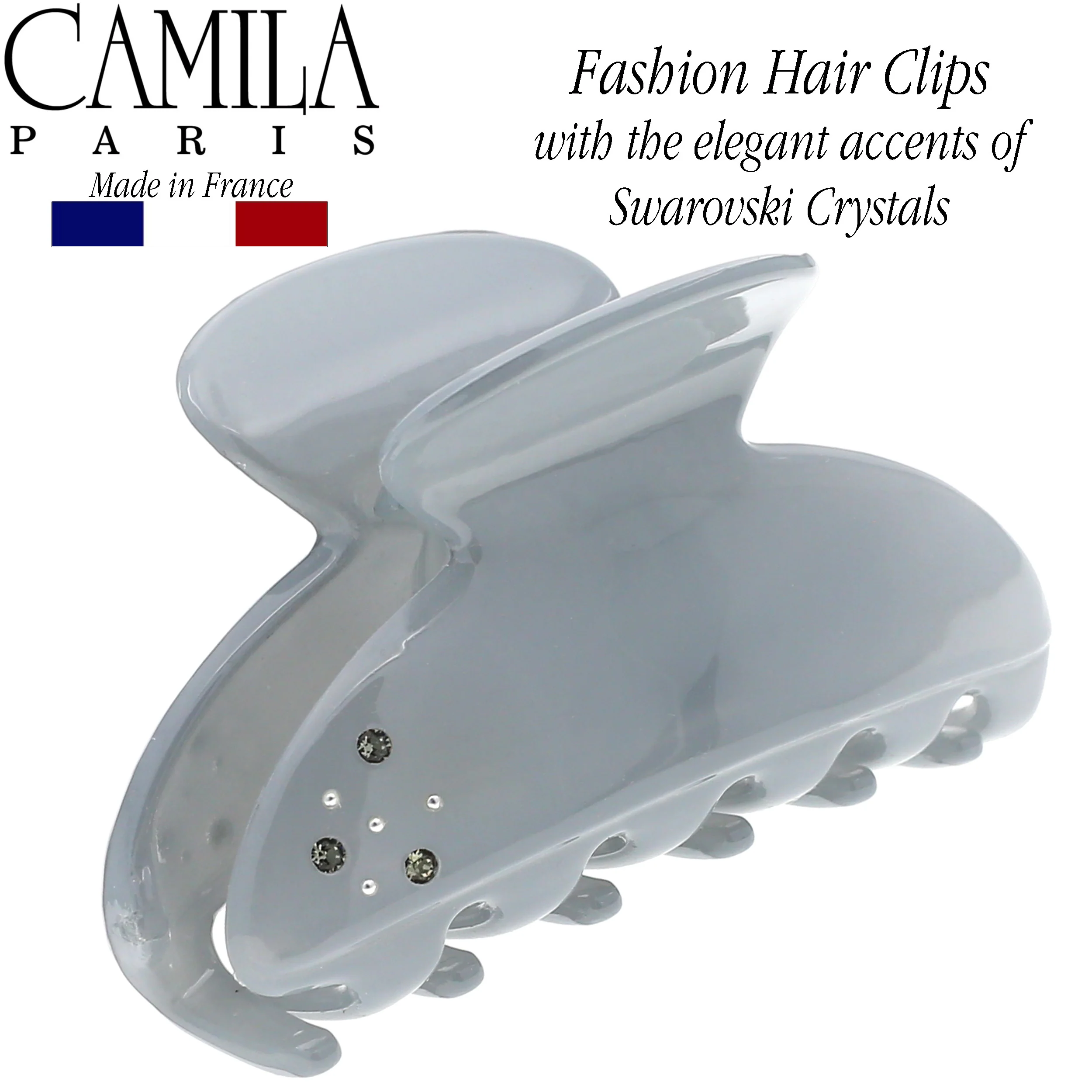 Camila Paris Cheeky Hair Clip Swarovski Crystals - Image 17