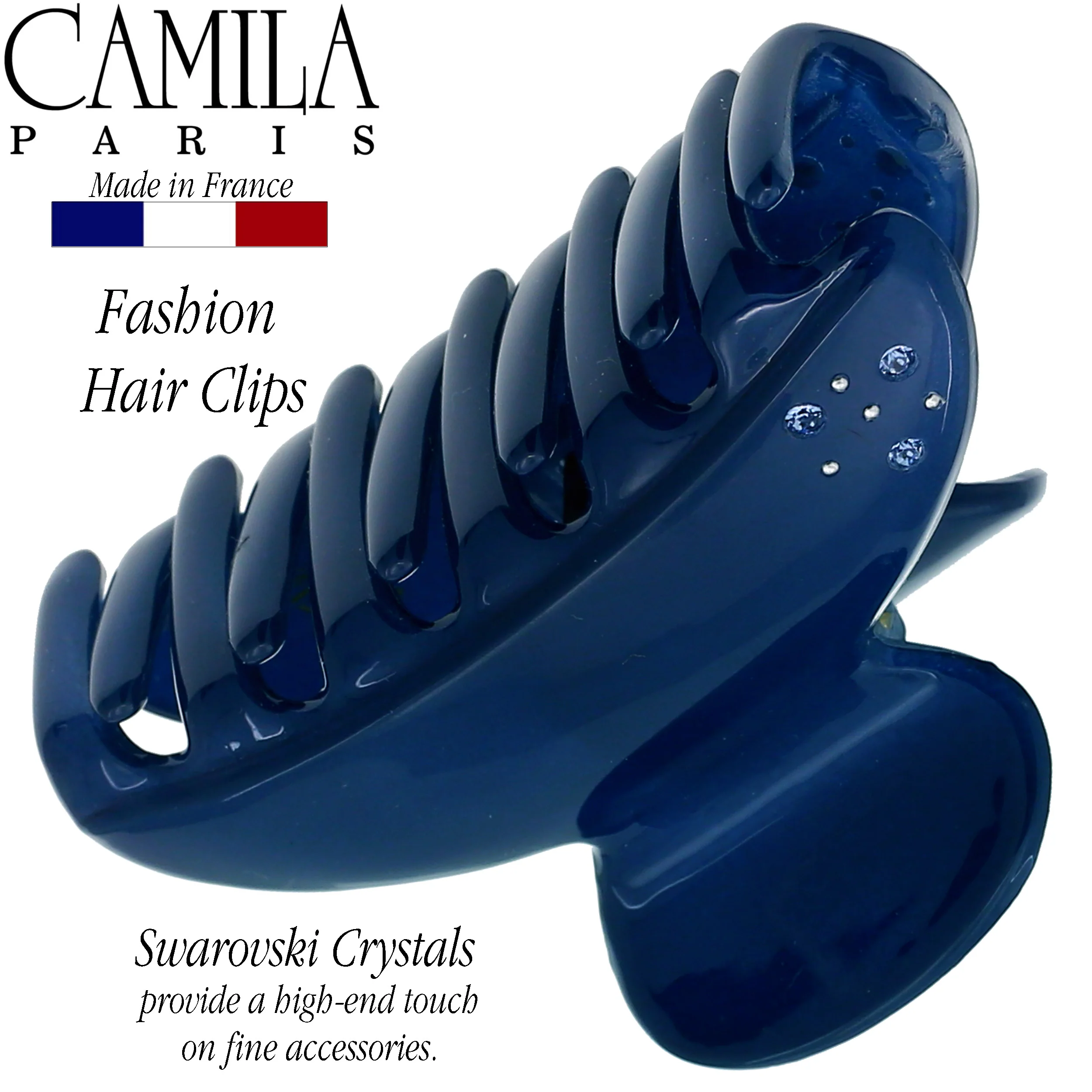 Camila Paris Cheeky Hair Clip Swarovski Crystals - Image 22