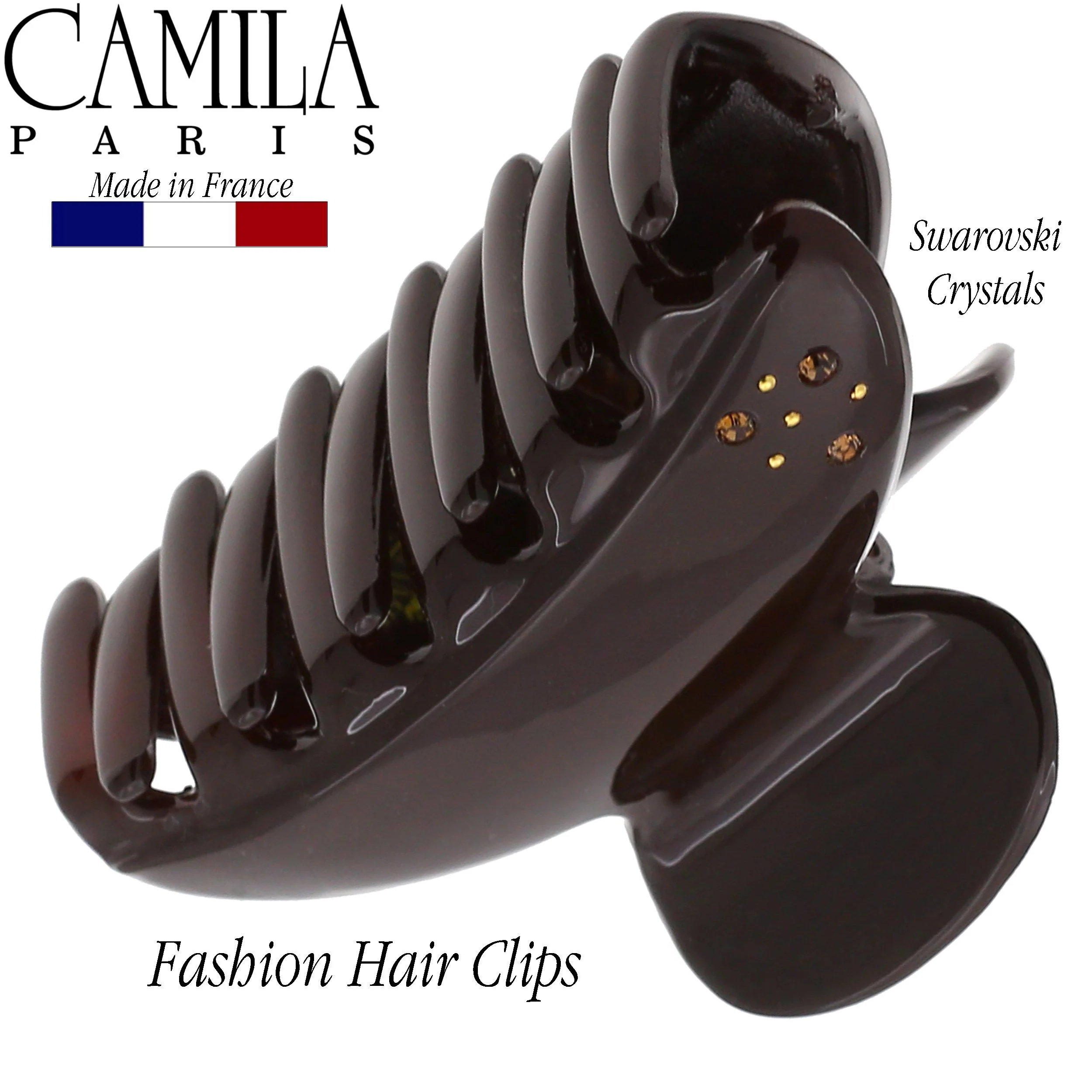 Camila Paris Cheeky Hair Clip Swarovski Crystals - Image 27