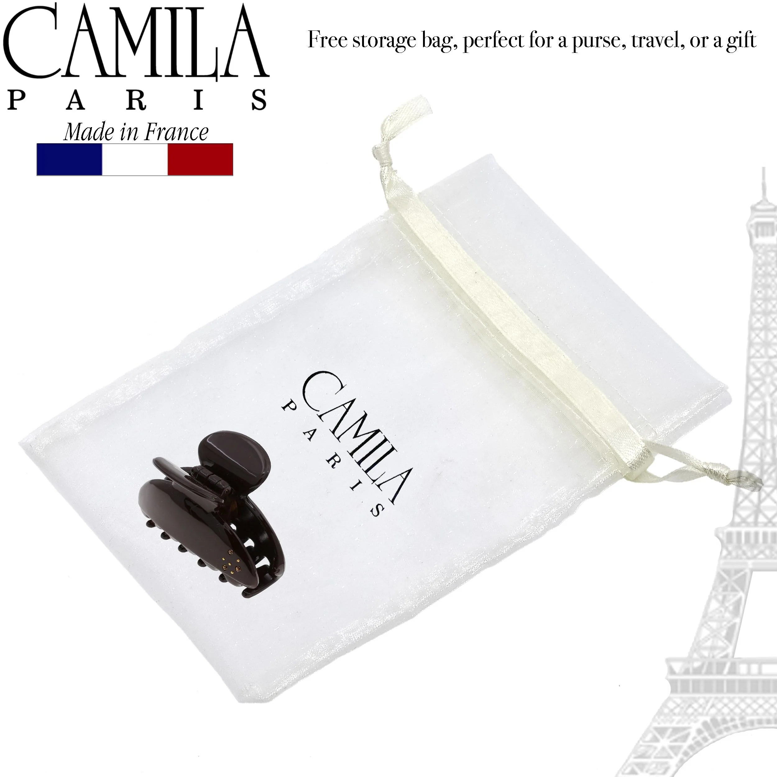 Camila Paris Cheeky Hair Clip Swarovski Crystals - Image 28