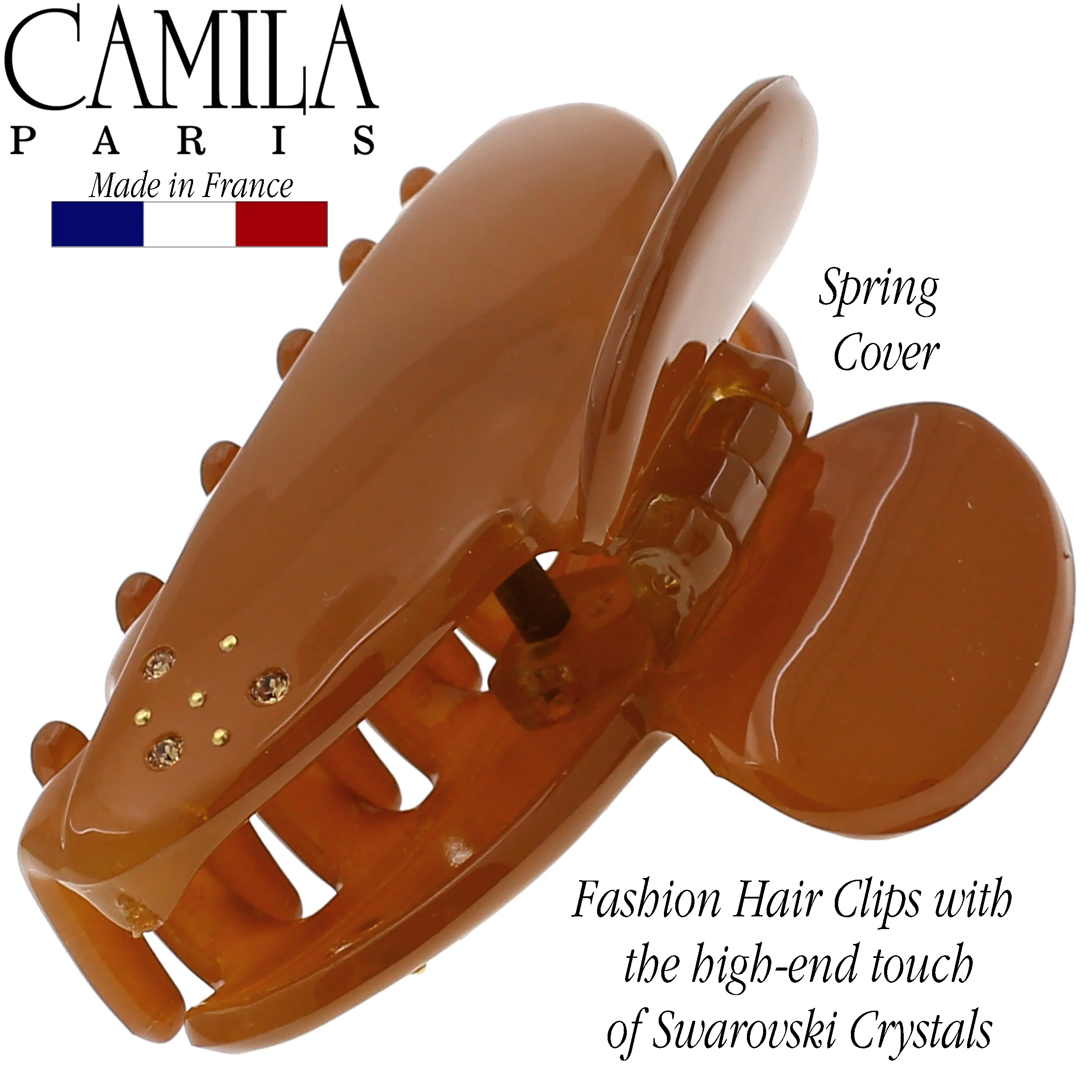 Camila Paris Cheeky Hair Clip Swarovski Crystals - Image 3