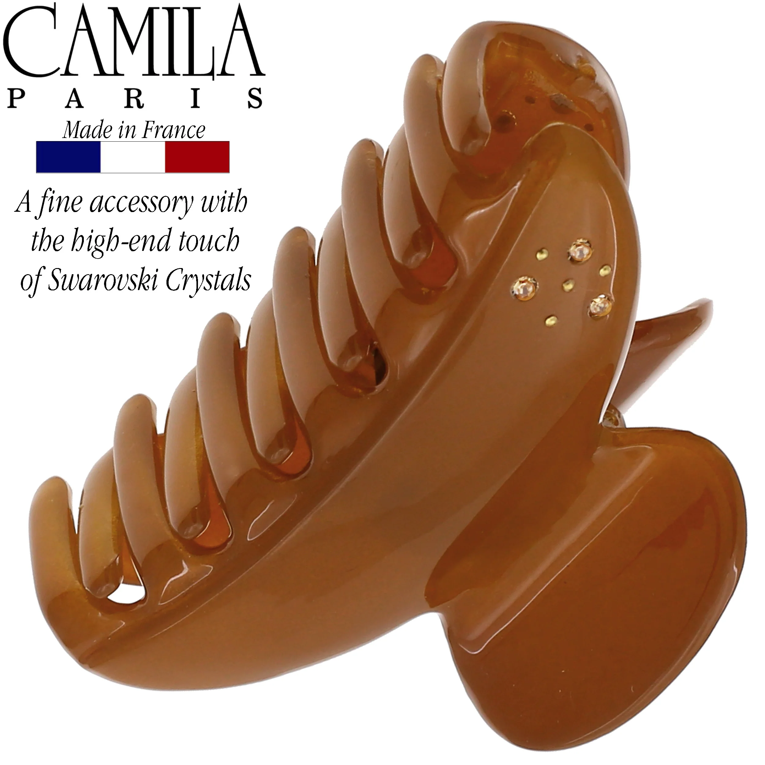 Camila Paris Cheeky Hair Clip Swarovski Crystals - Image 4