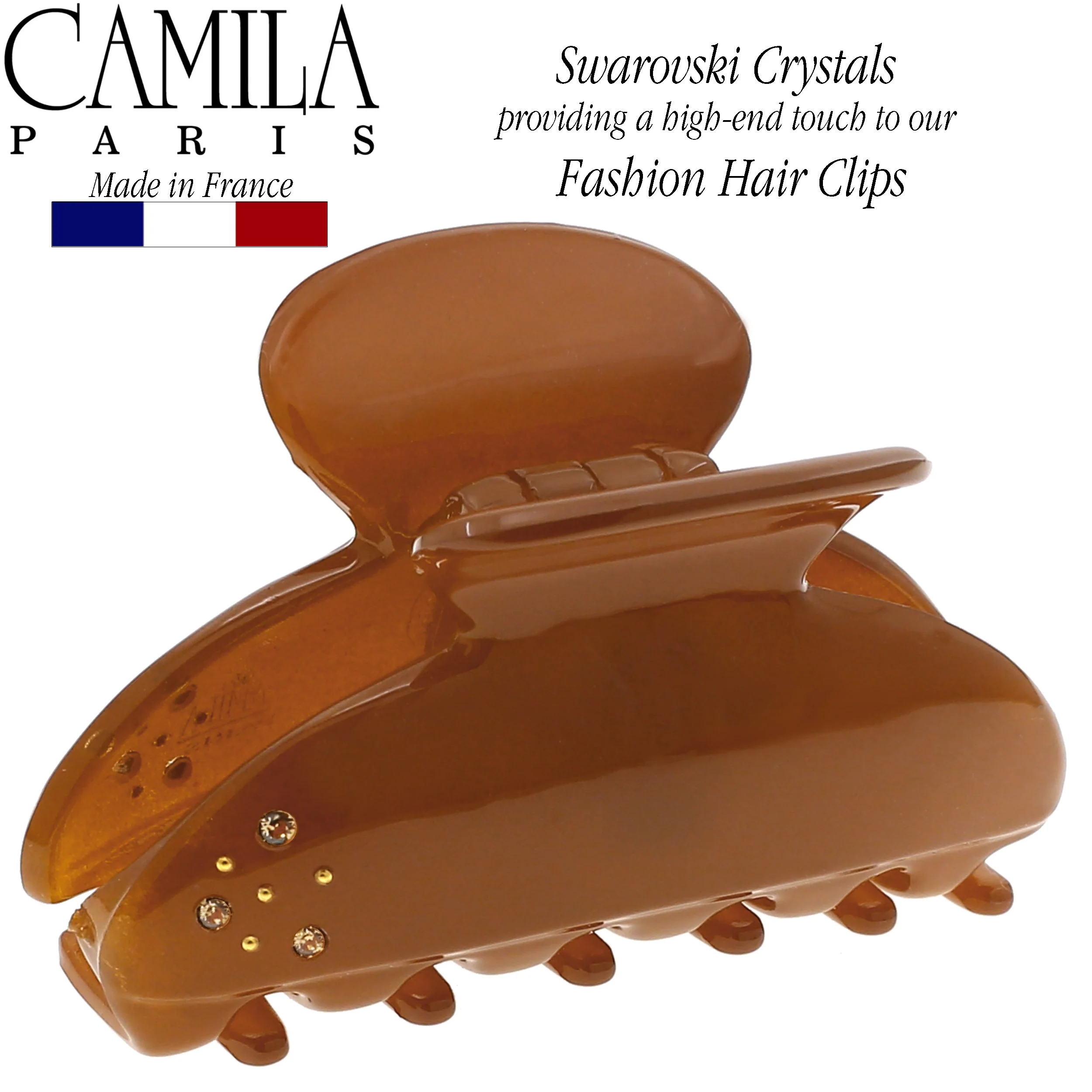 Camila Paris Cheeky Hair Clip Swarovski Crystals - Image 5