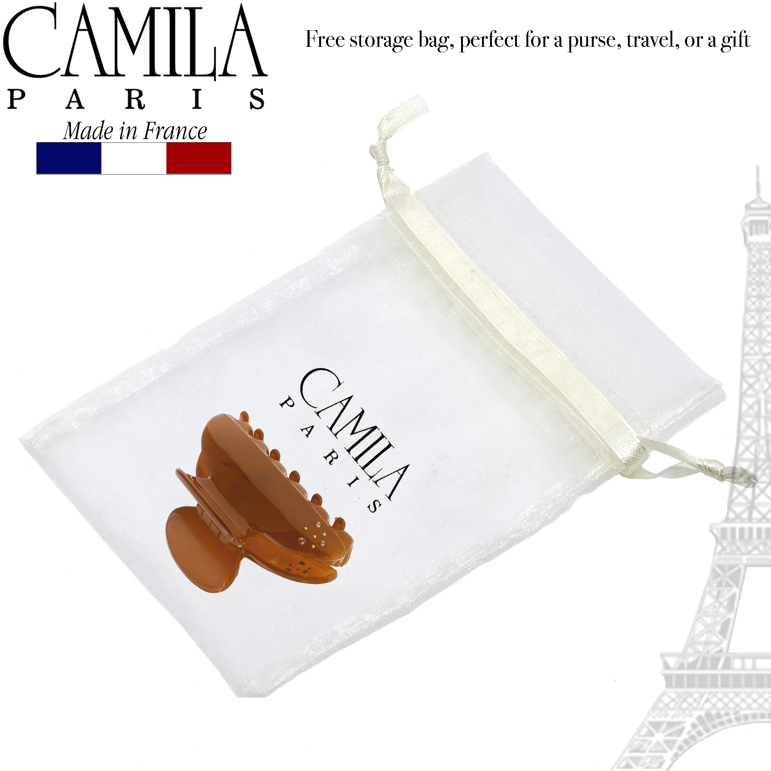 Camila Paris Cheeky Hair Clip Swarovski Crystals - Image 6