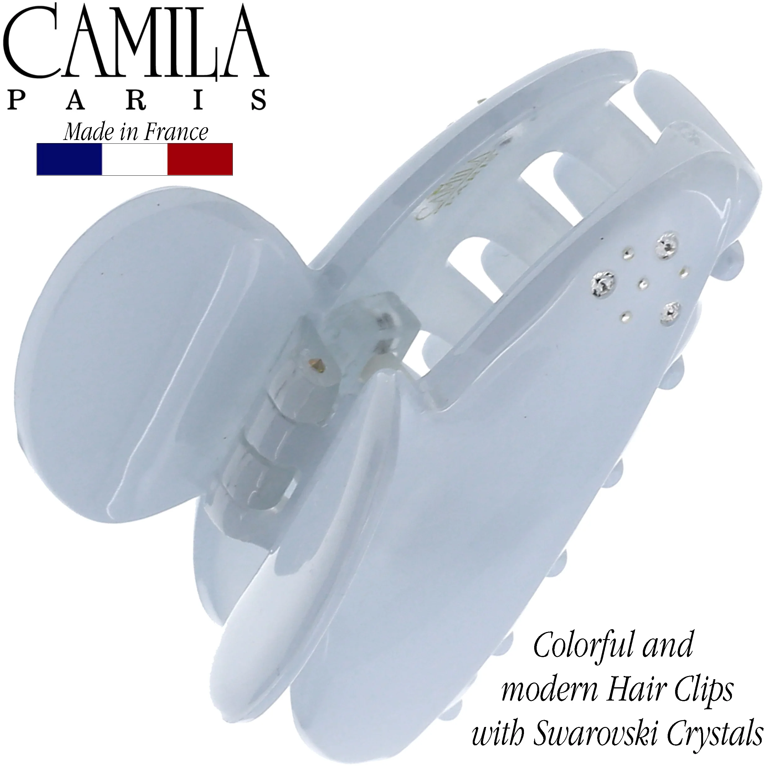 Camila Paris Cheeky Hair Clip Swarovski Crystals - Image 9