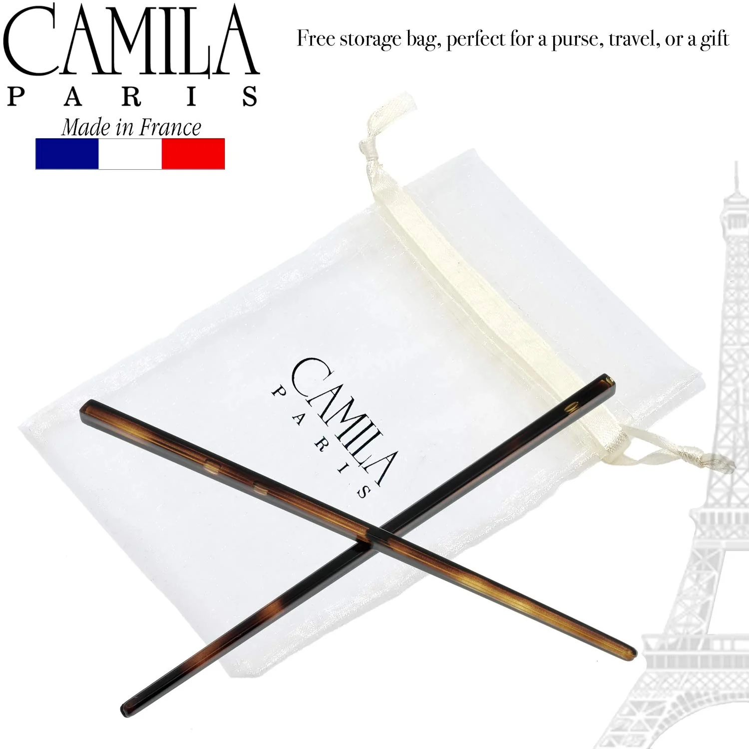 Camila Paris Chopsticks Hair Stick Pair - Image 12