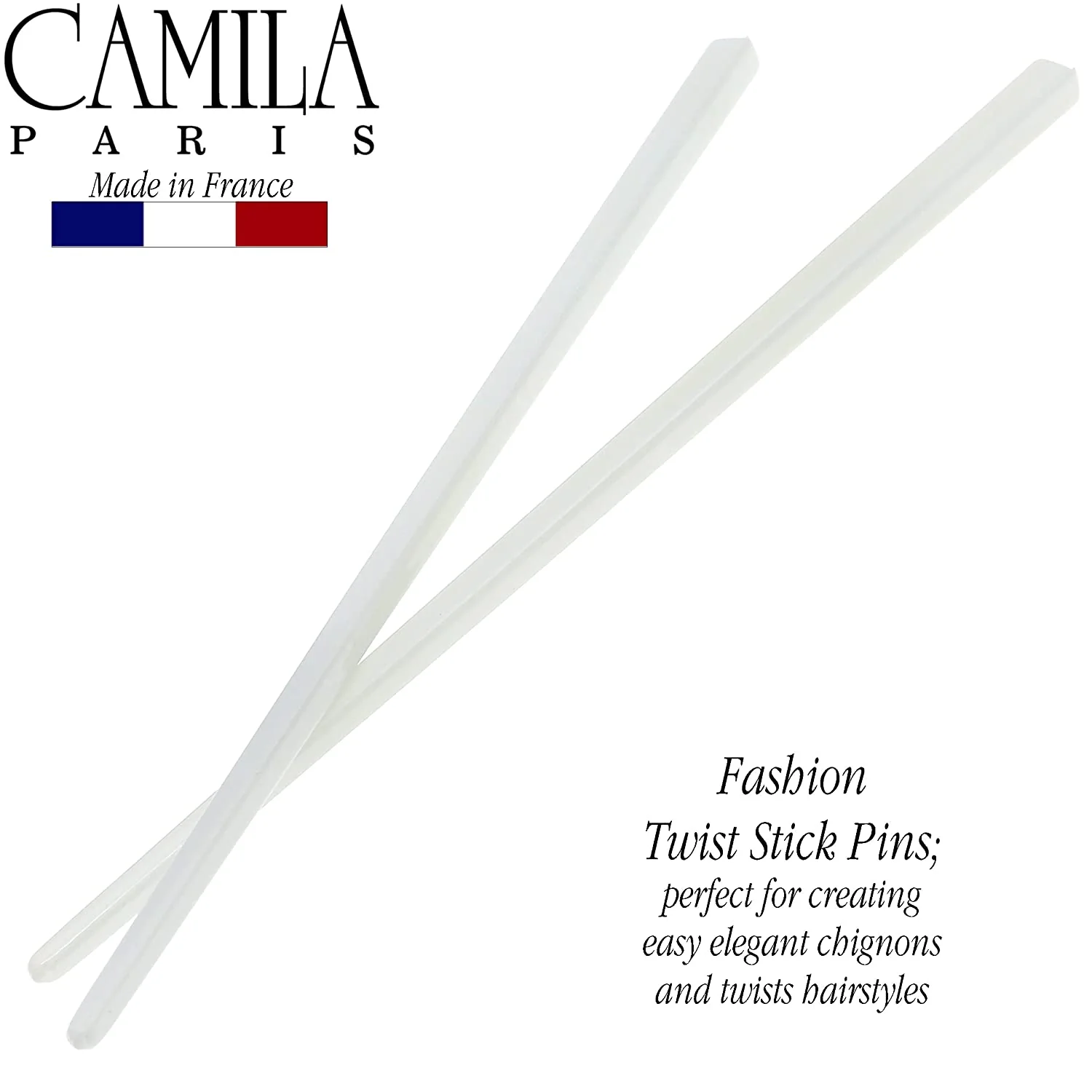 Camila Paris Chopsticks Hair Stick Pair - Image 3