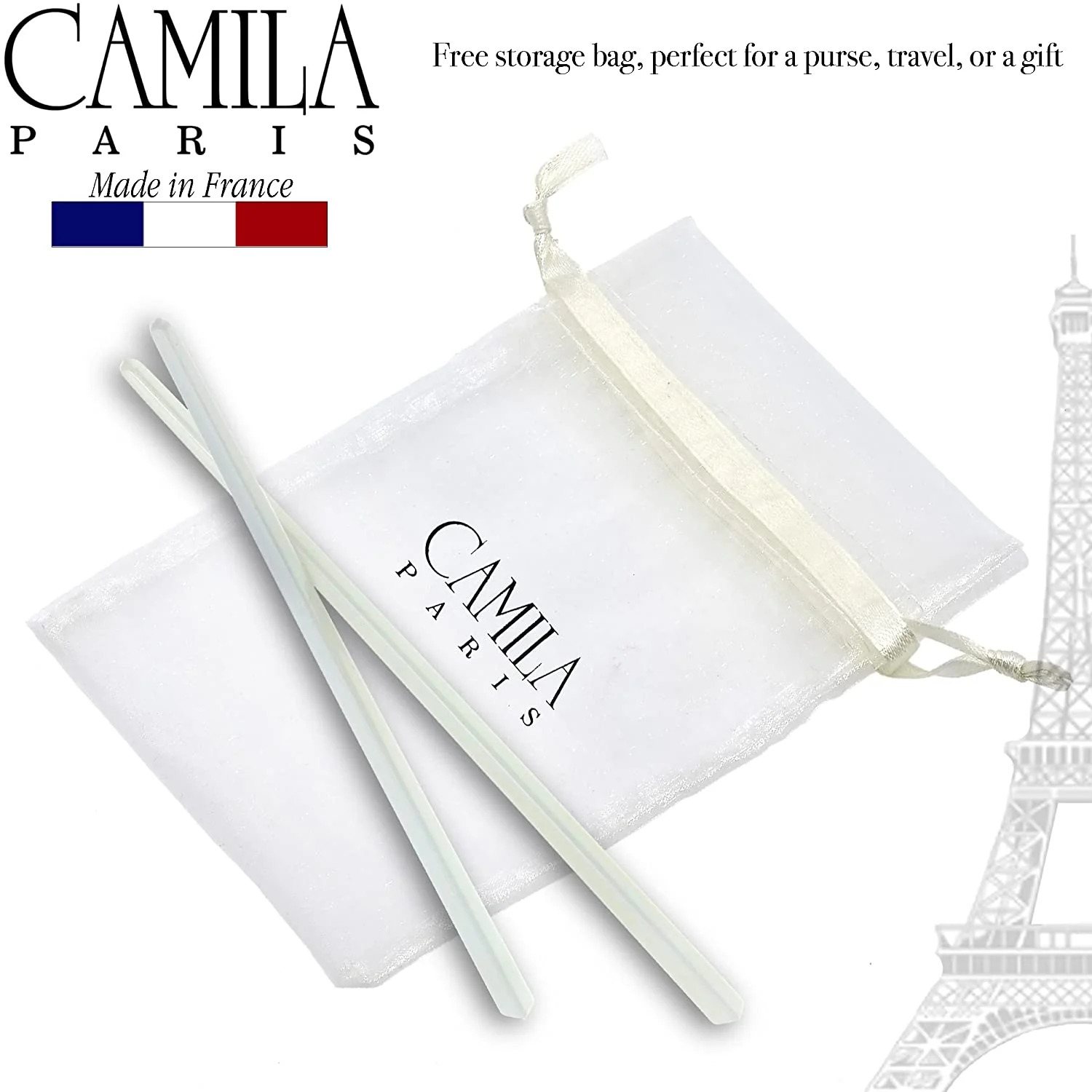 Camila Paris Chopsticks Hair Stick Pair - Image 4