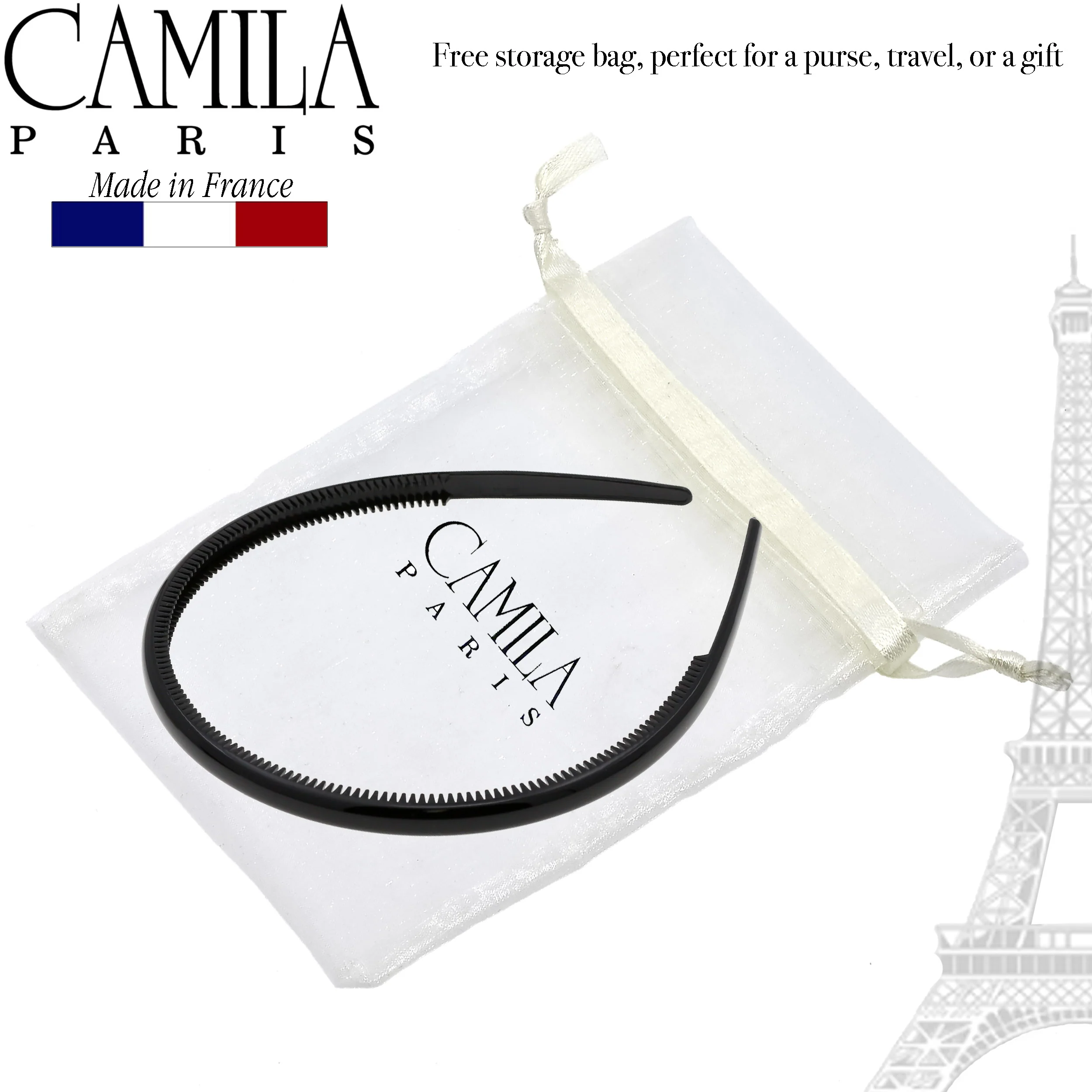 Camila Paris Classic Comfort Flexible Headband 0.25" Wide - Image 10