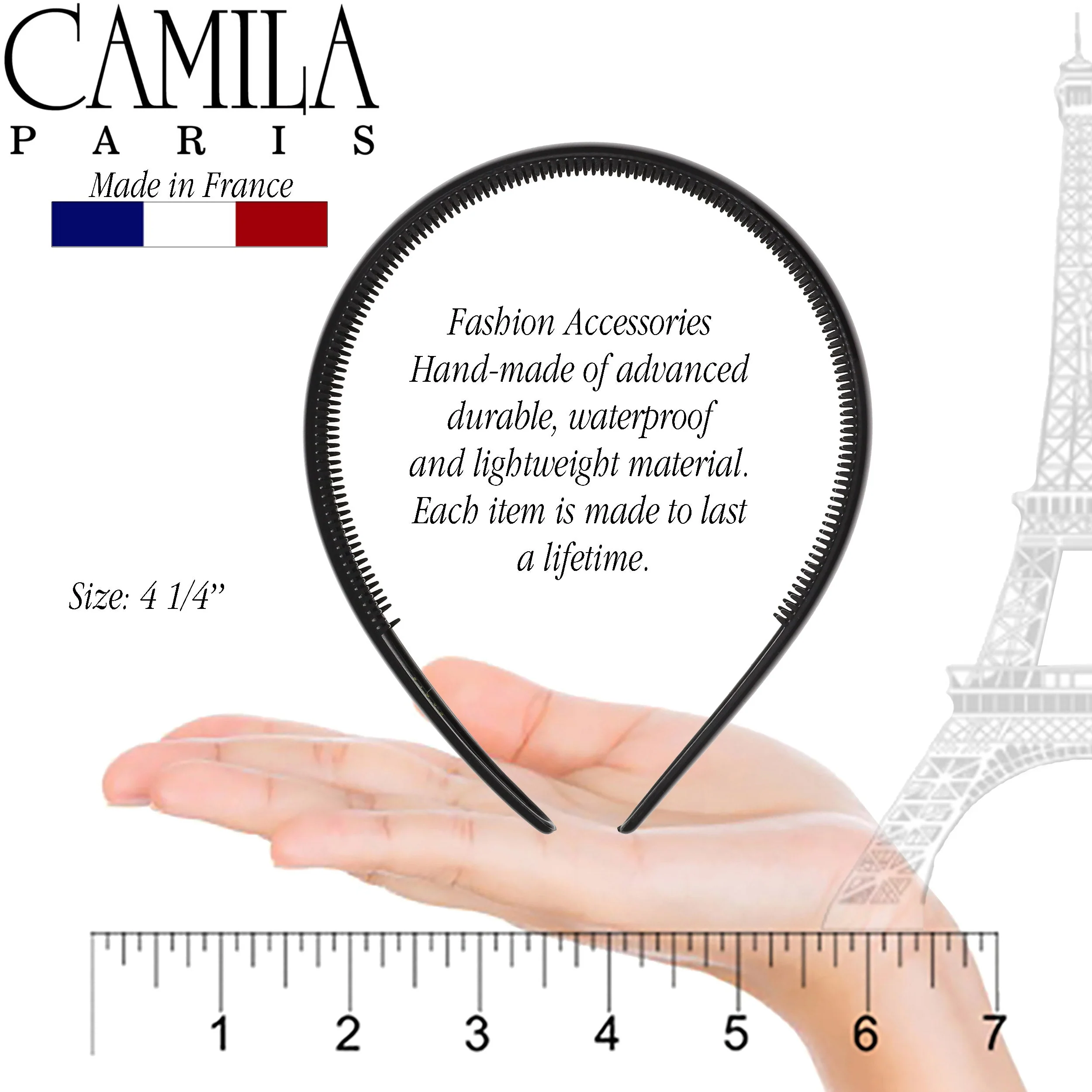Camila Paris Classic Comfort Flexible Headband 0.35" Wide - Image 10