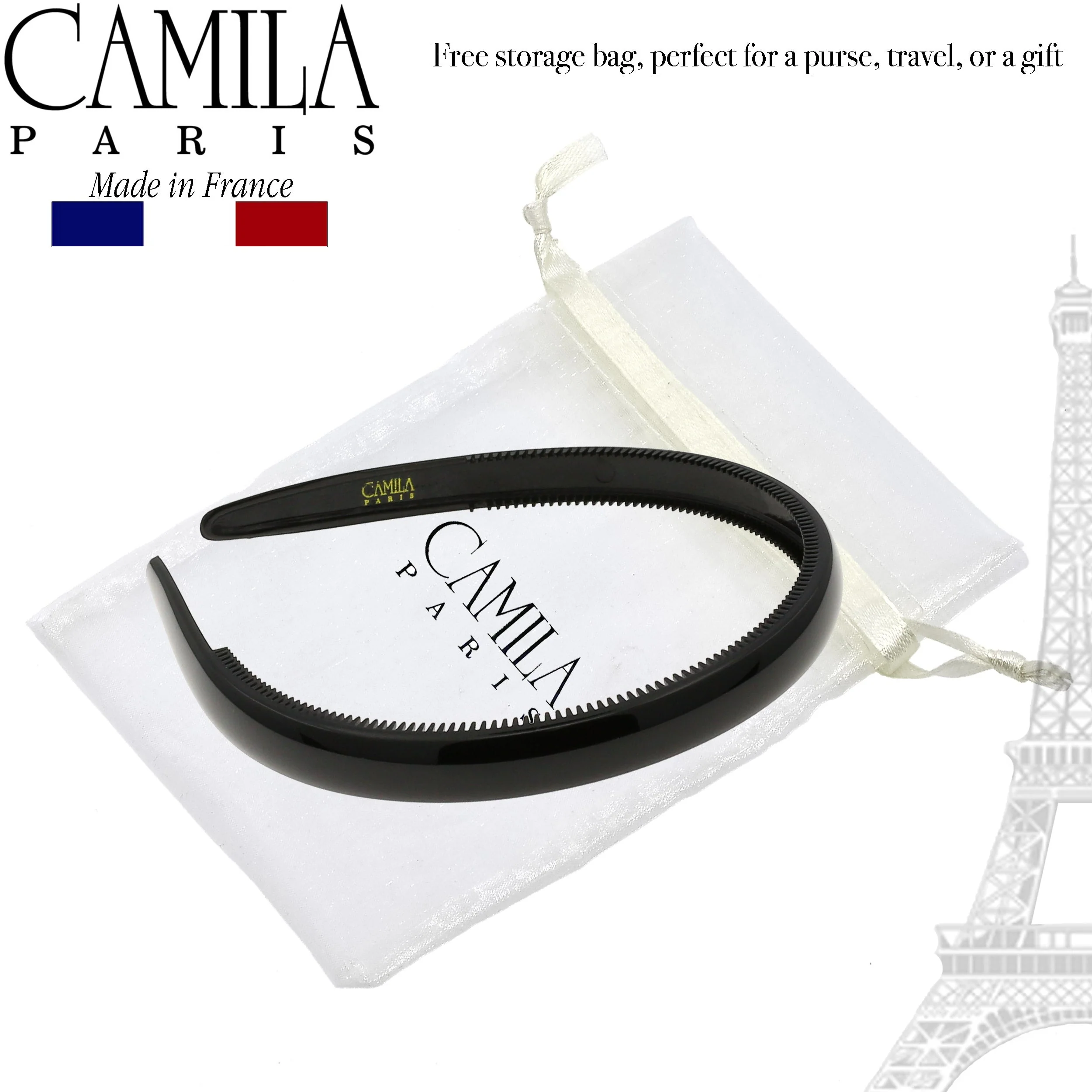 Camila Paris Classic Comfort Flexible Headband 0.35" Wide - Image 12