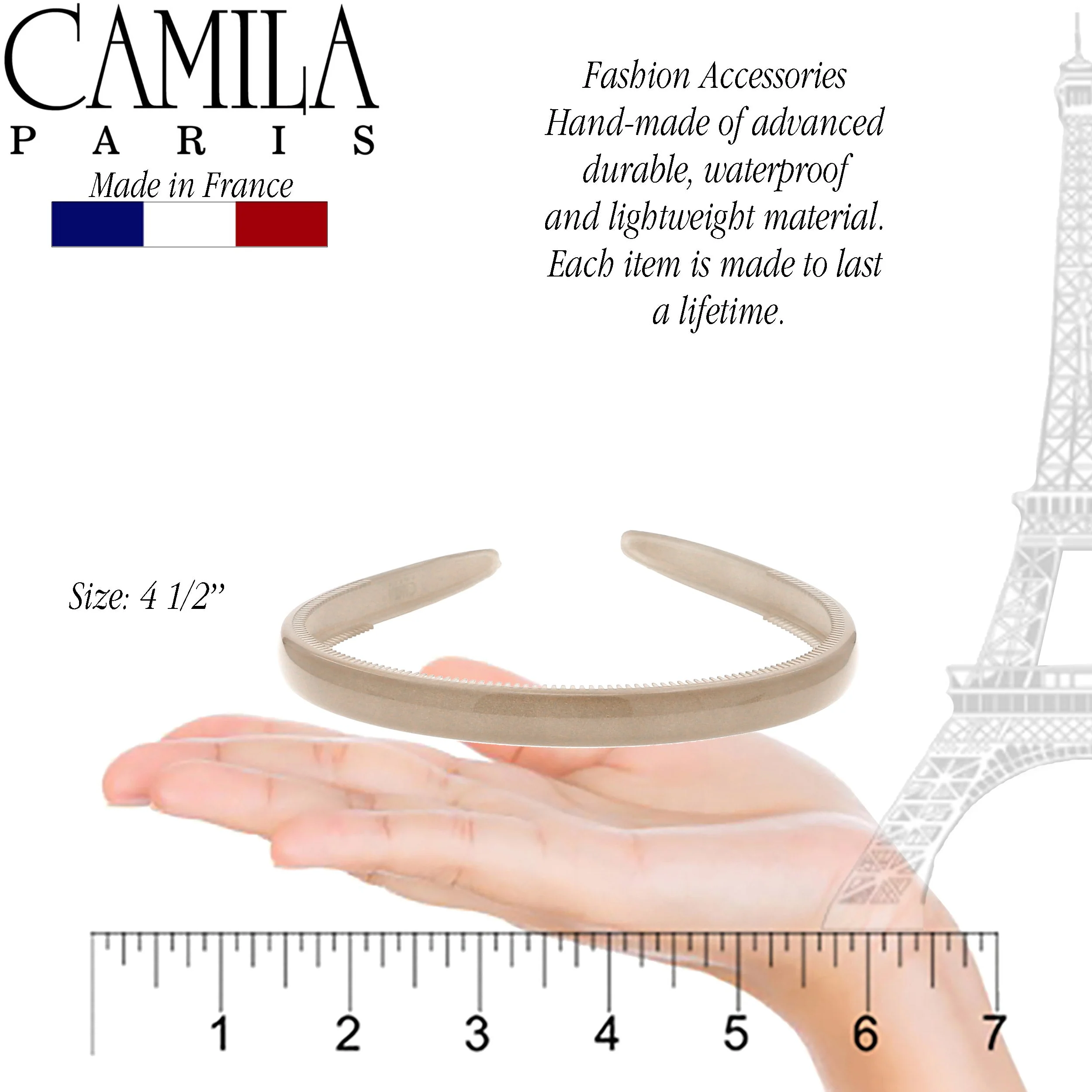 Camila Paris Classic Comfort Flexible Headband 0.35" Wide - Image 18