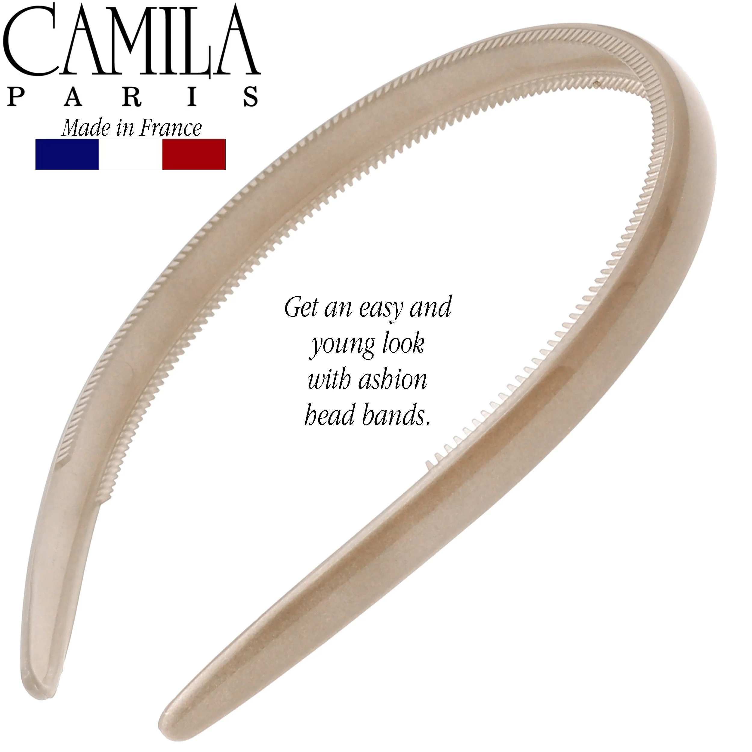 Camila Paris Classic Comfort Flexible Headband 0.35" Wide - Image 19