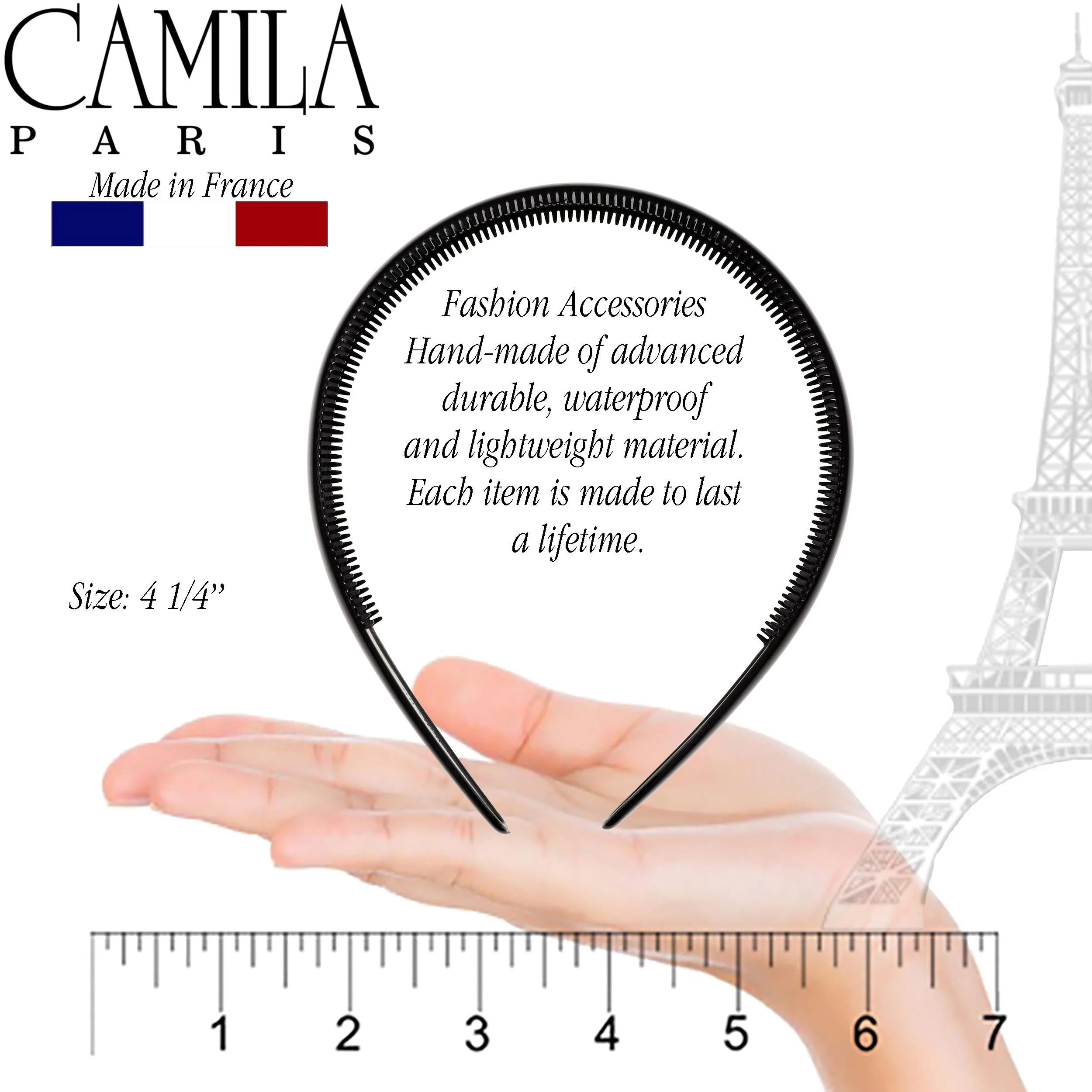 Camila Paris Classic Comfort Flexible Headband 0.5" Wide - Image 10