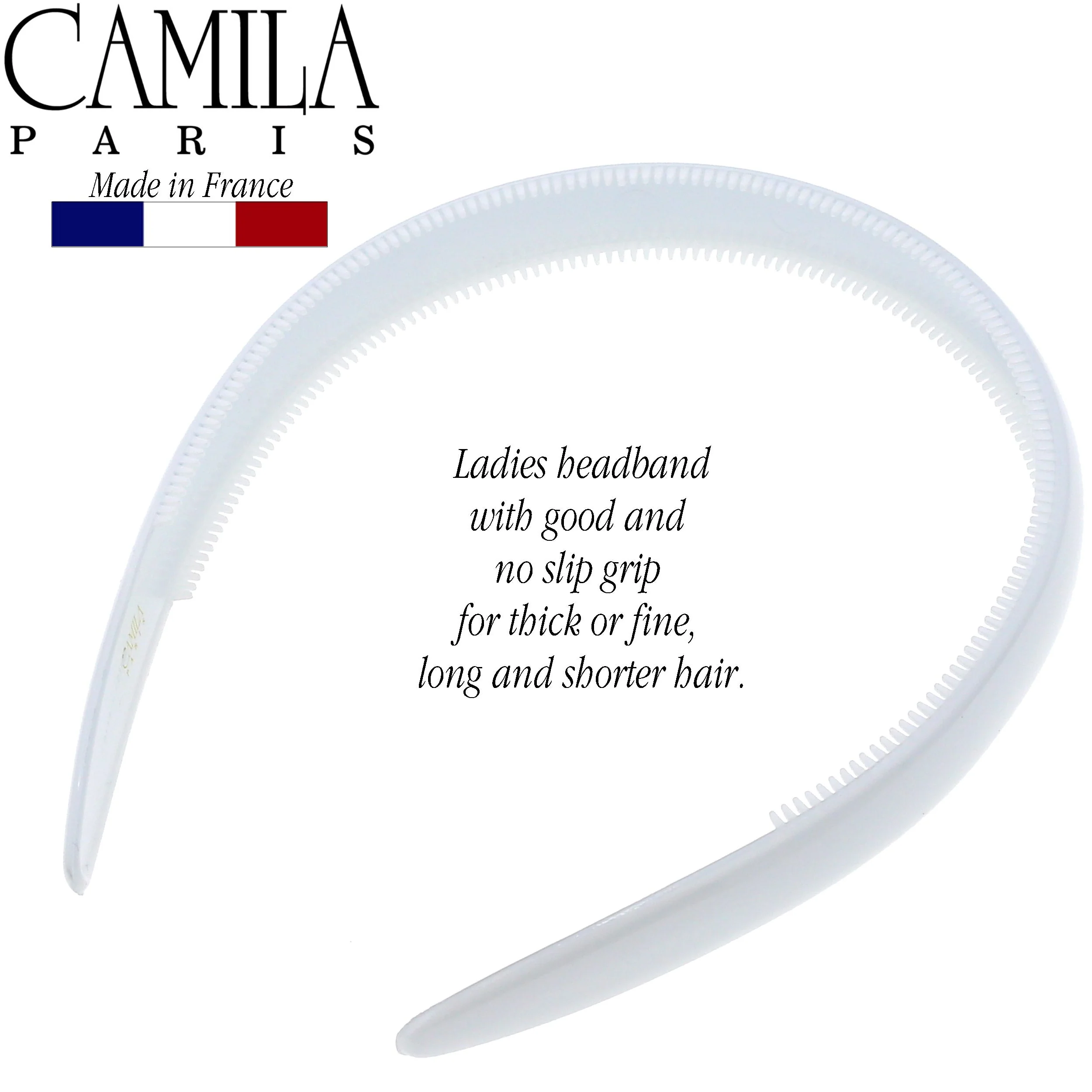 Camila Paris Classic Comfort Flexible Headband 0.5" Wide - Image 15