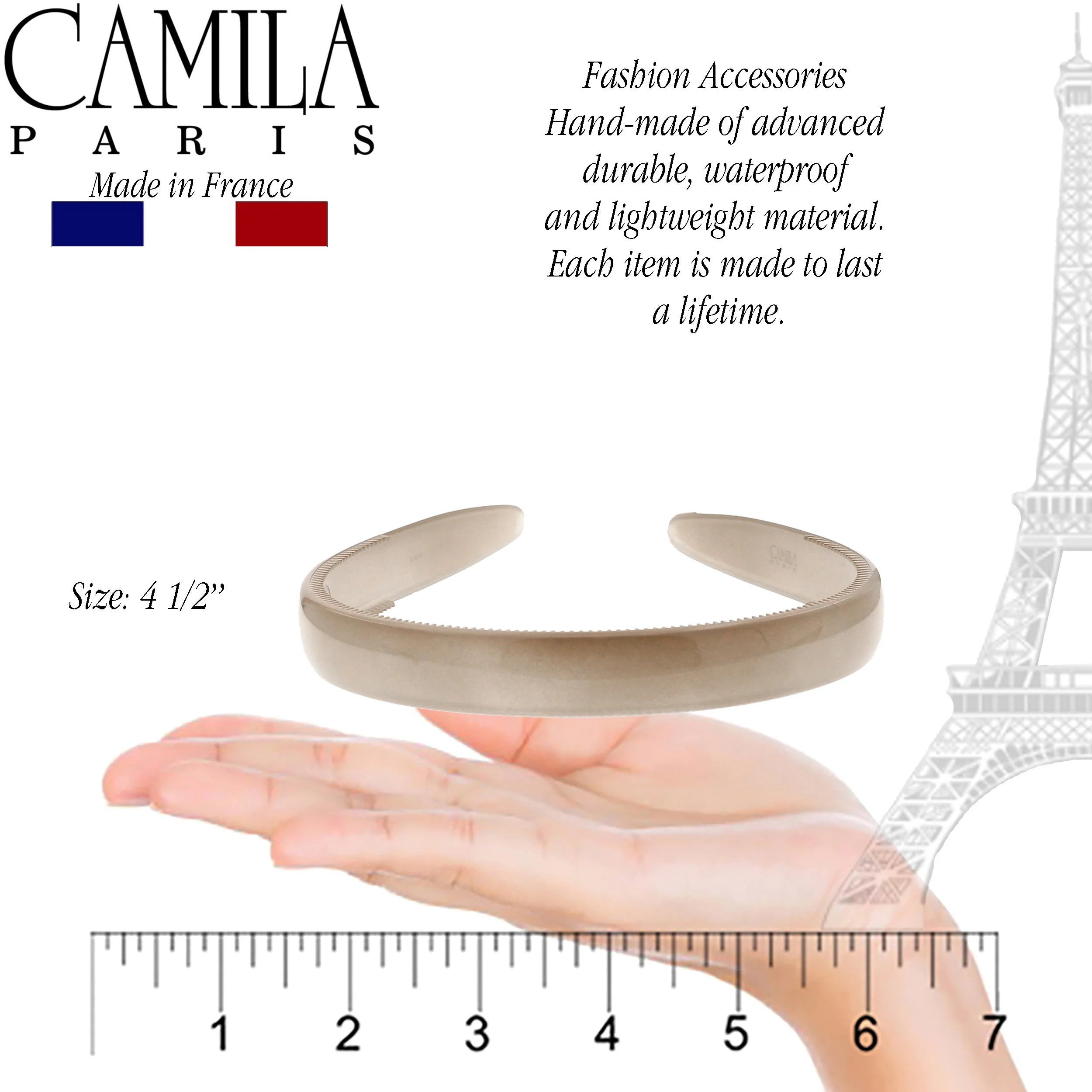 Camila Paris Classic Comfort Flexible Headband 0.5" Wide - Image 18