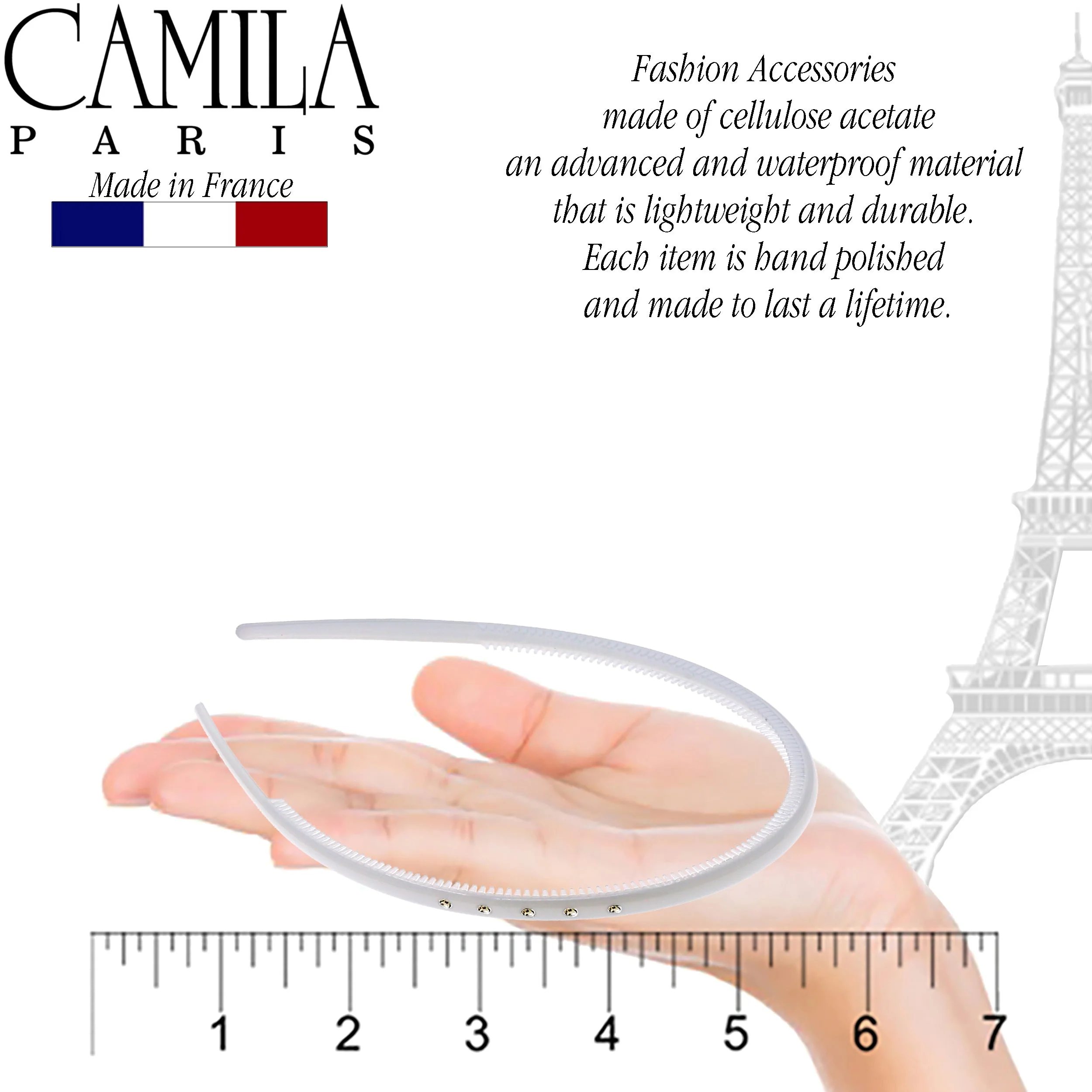 Camila Paris Classic Comfort Flexible Headband 0.5" Wide - Image 22