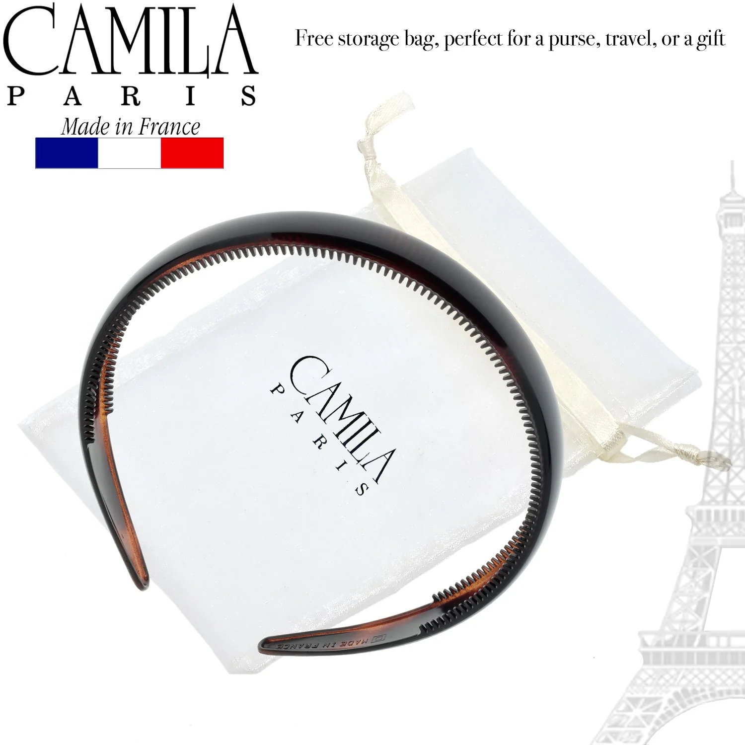 Camila Paris Classic Comfort Flexible Headband 0.5" Wide - Image 4