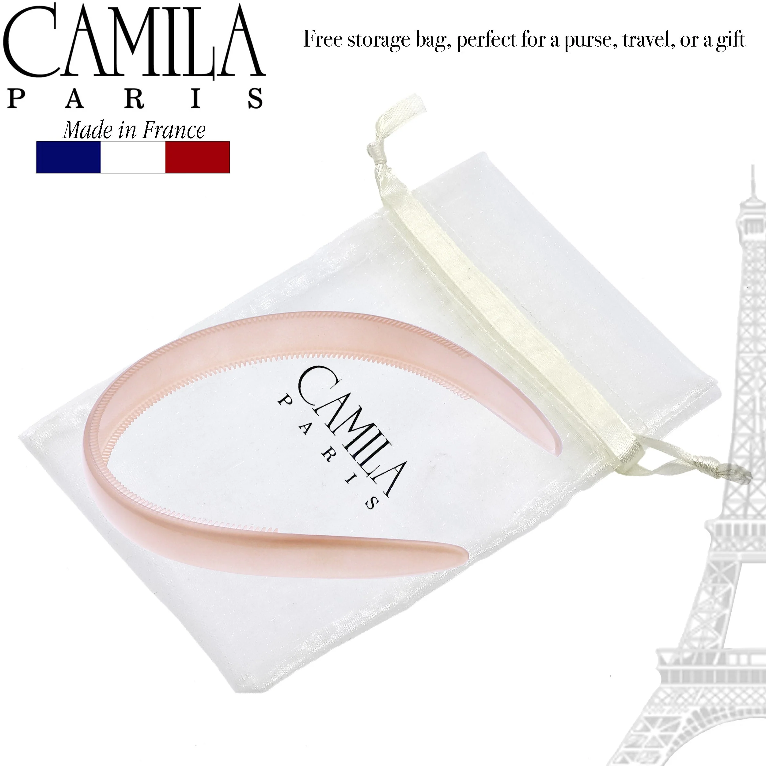 Camila Paris Classic Comfort Flexible Headband 0.5" Wide - Image 8